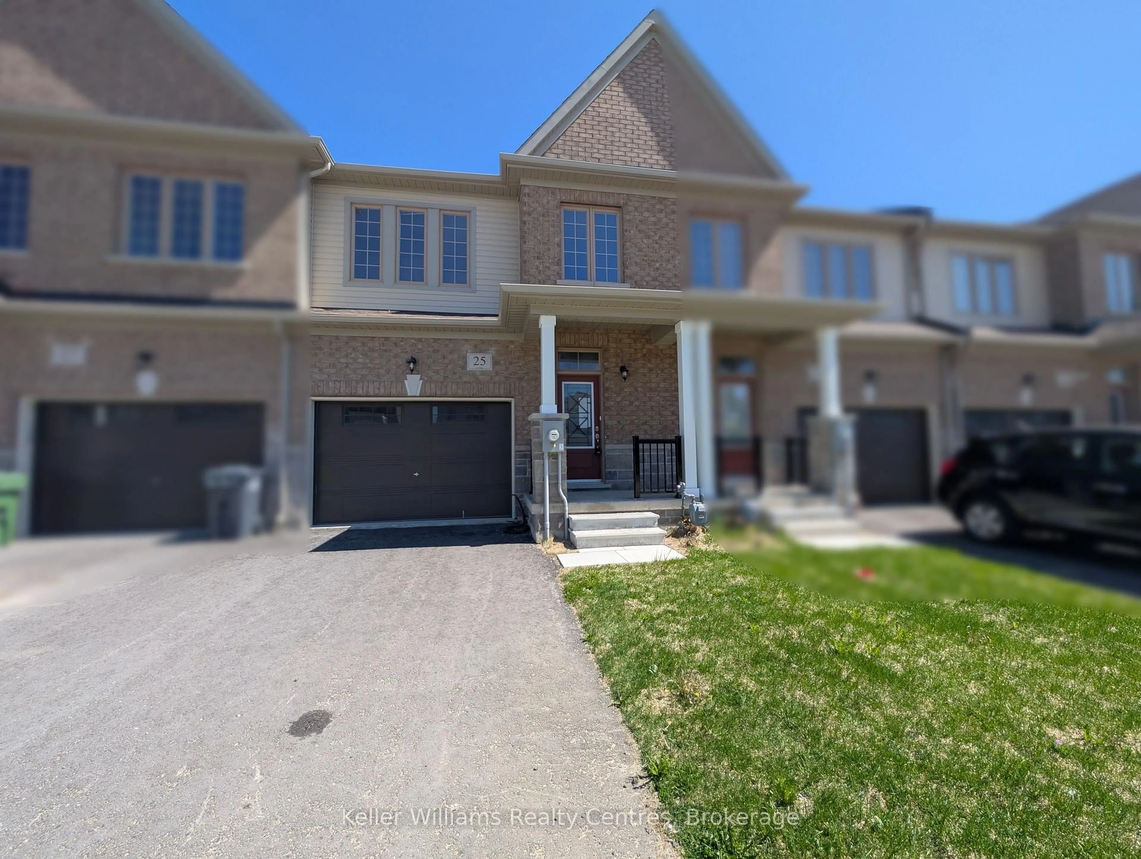 A pic from outside/outdoor area/front of a property/back of a property/a pic from drone, street for 25 Mackenzie St, Southgate Ontario N0C 1B0