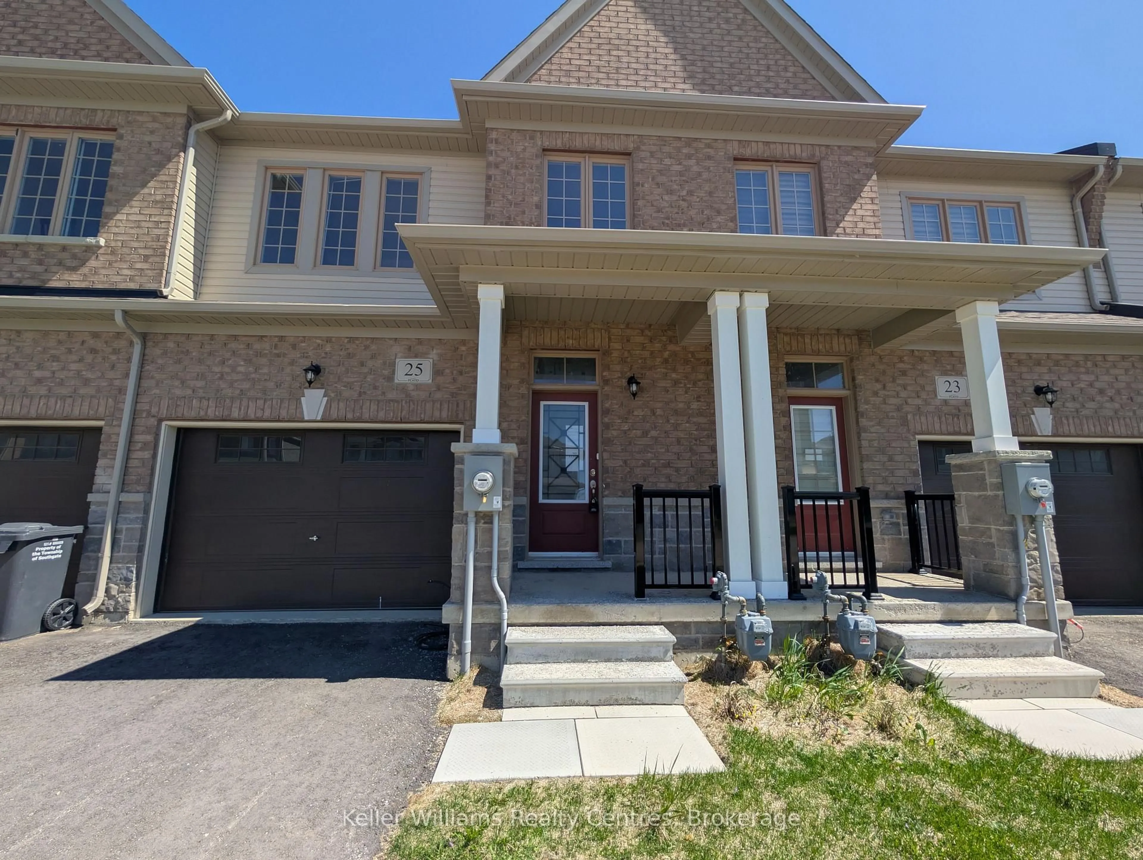 Home with brick exterior material, street for 25 Mackenzie St, Southgate Ontario N0C 1B0