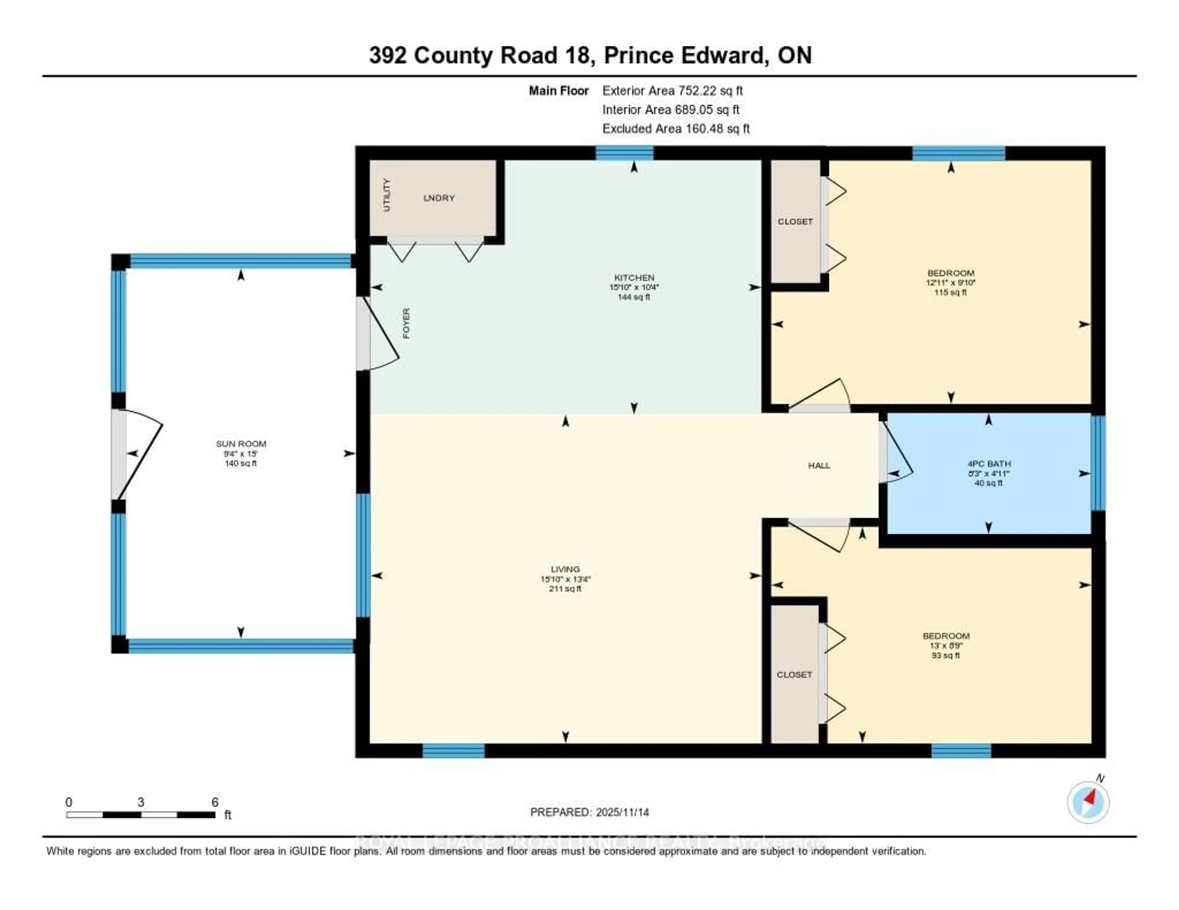 Floor plan for 48 Meadow View Lane, Prince Edward County Ontario K0K 1P0