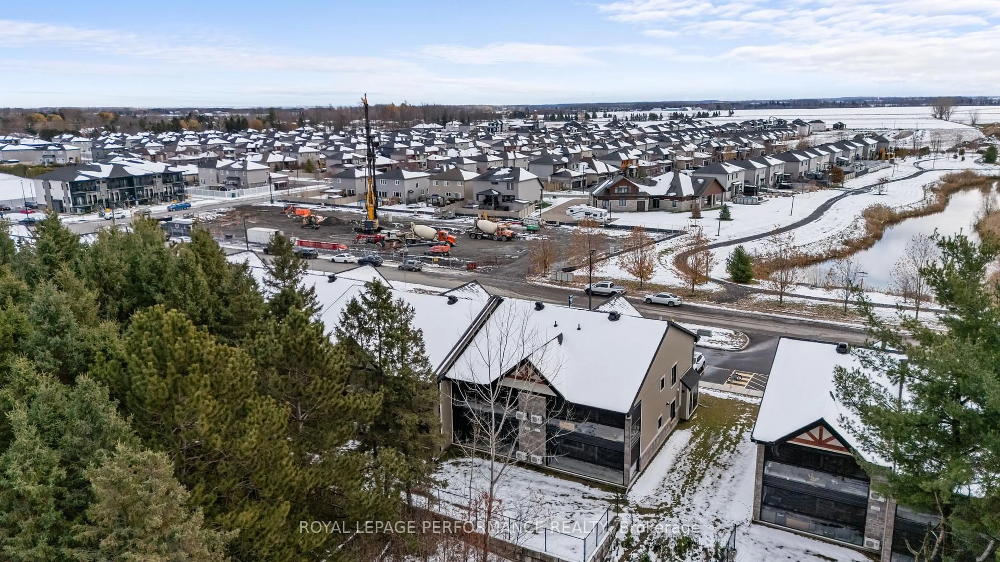 A pic from outside/outdoor area/front of a property/back of a property/a pic from drone, unknown for 99 St Moritz Tr #404, Russell Ontario K0A 1W0