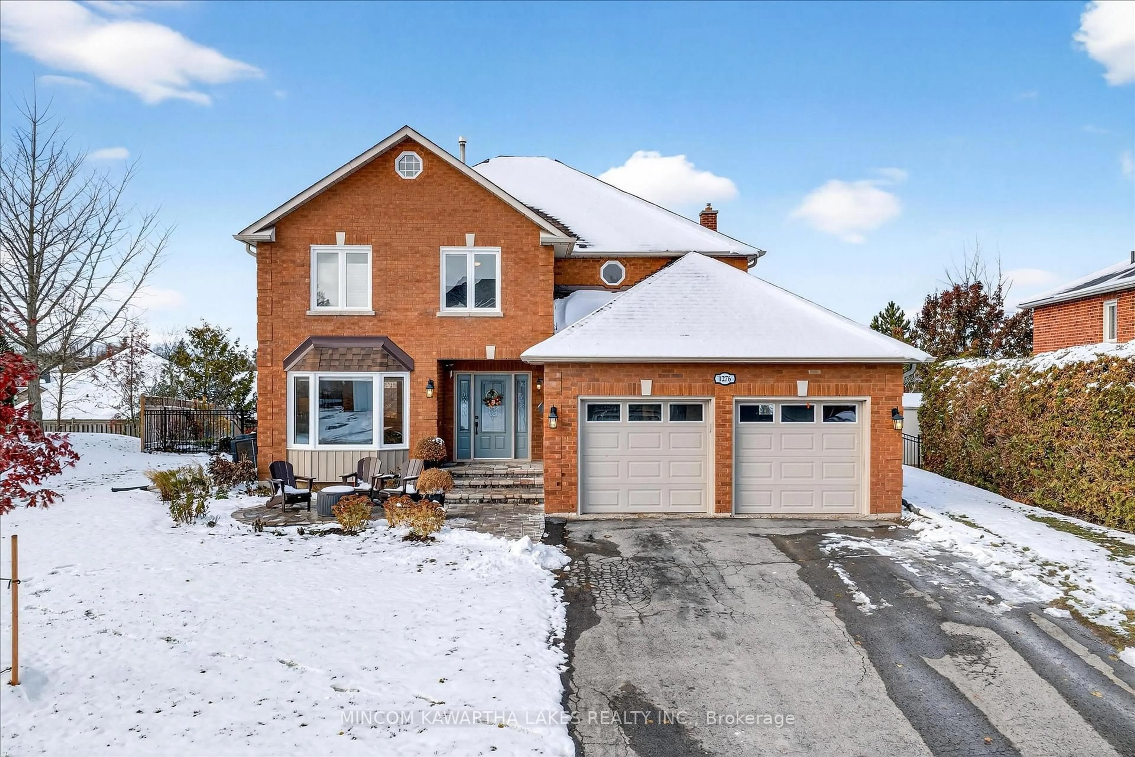 Home with brick exterior material, street for 1276 Sandalwood Dr, Peterborough Ontario K9K 1Y2