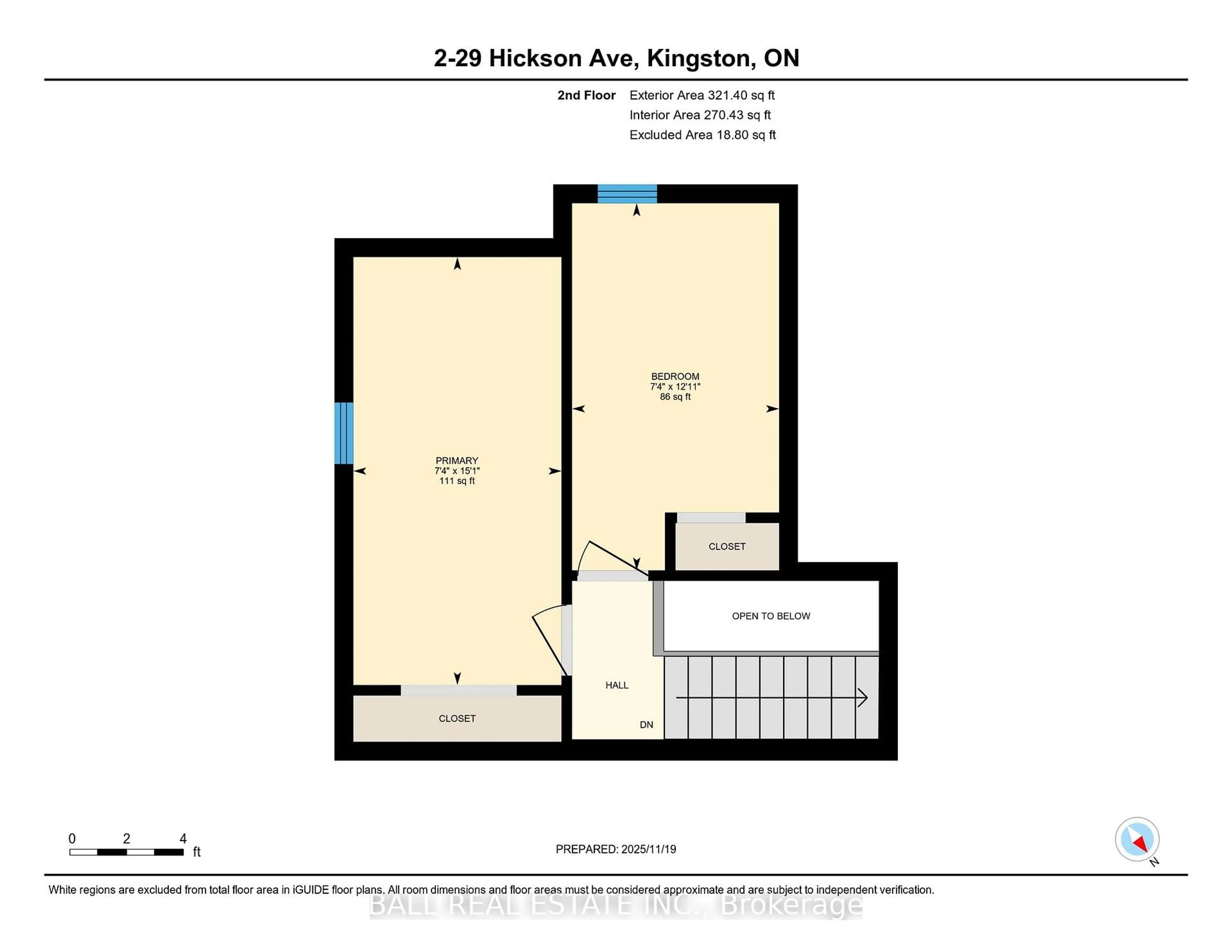 Floor plan for 29 Hickson Ave, Kingston Ontario K7K 2N4