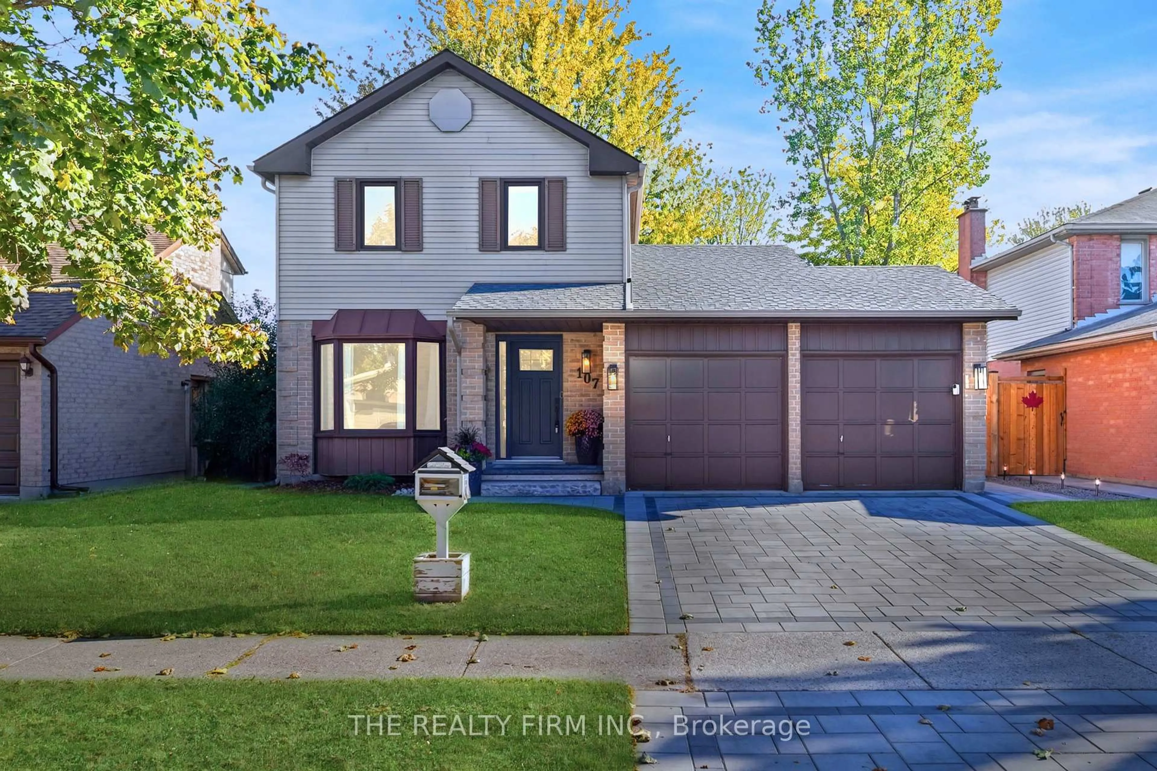 Home with brick exterior material, street for 107 Cheswick Circ, London South Ontario N6E 3L2