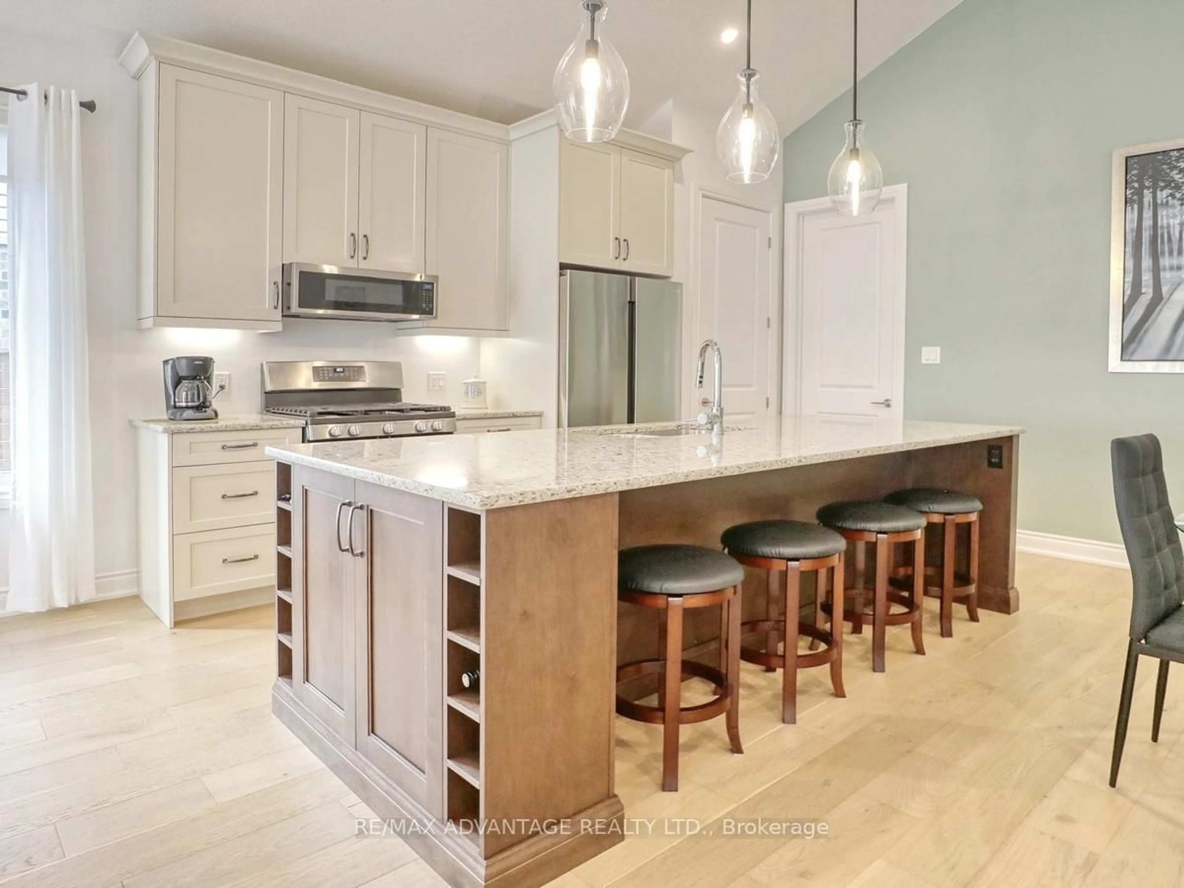 Contemporary kitchen, ceramic/tile floor for 1891 Trailsway Dr, London South Ontario N6K 0K7