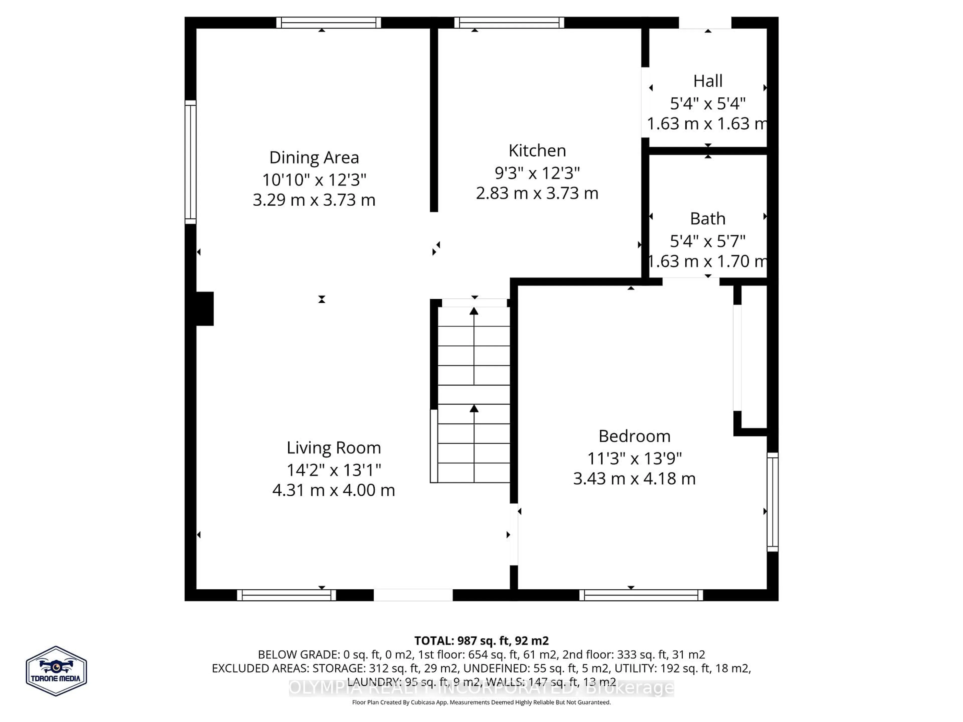 Floor plan for 141 Elizabeth St, Welland Ontario L3C 4M3