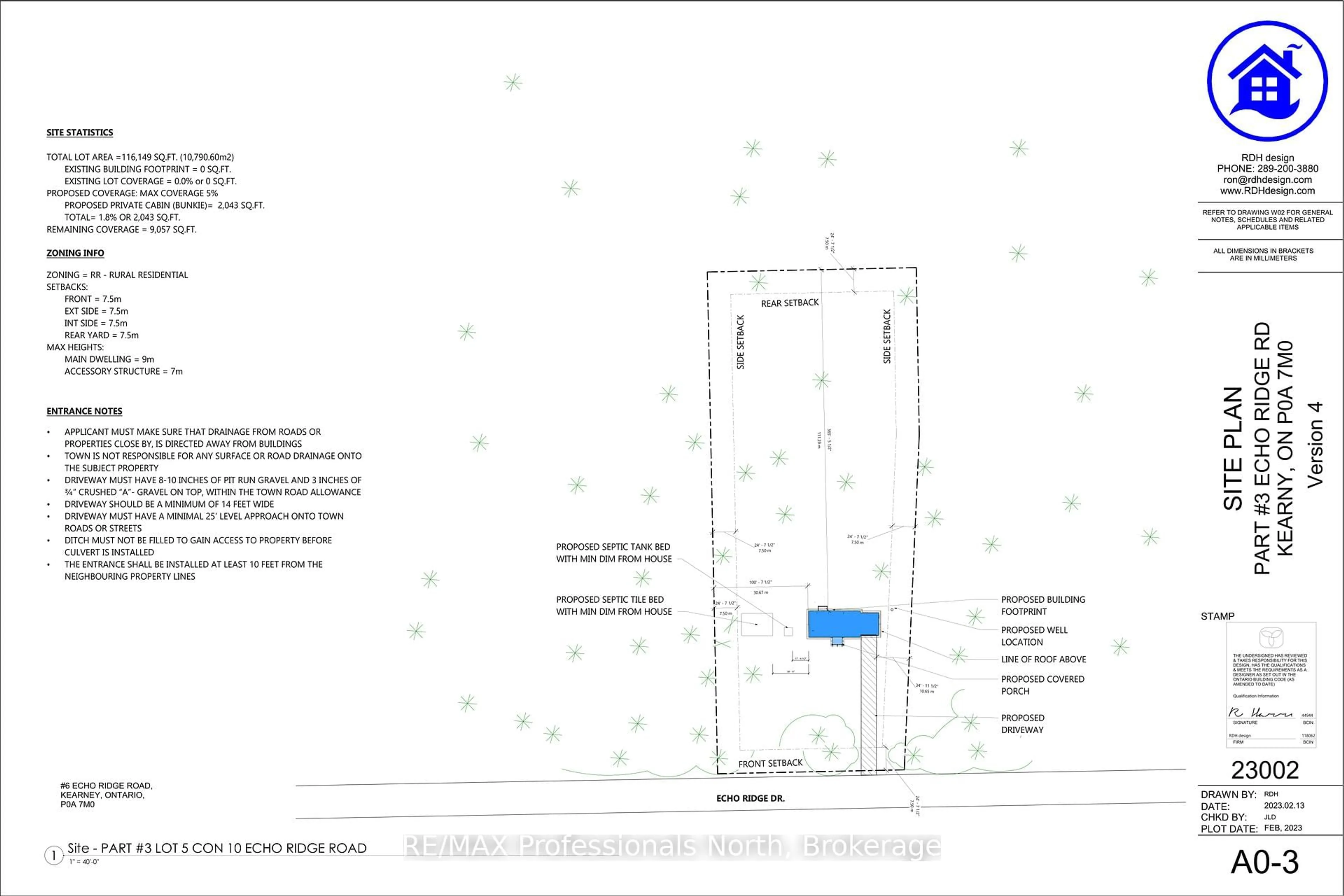 Floor plan for 274 ECHO RIDGE Rd, Kearney Ontario P0A 1M0
