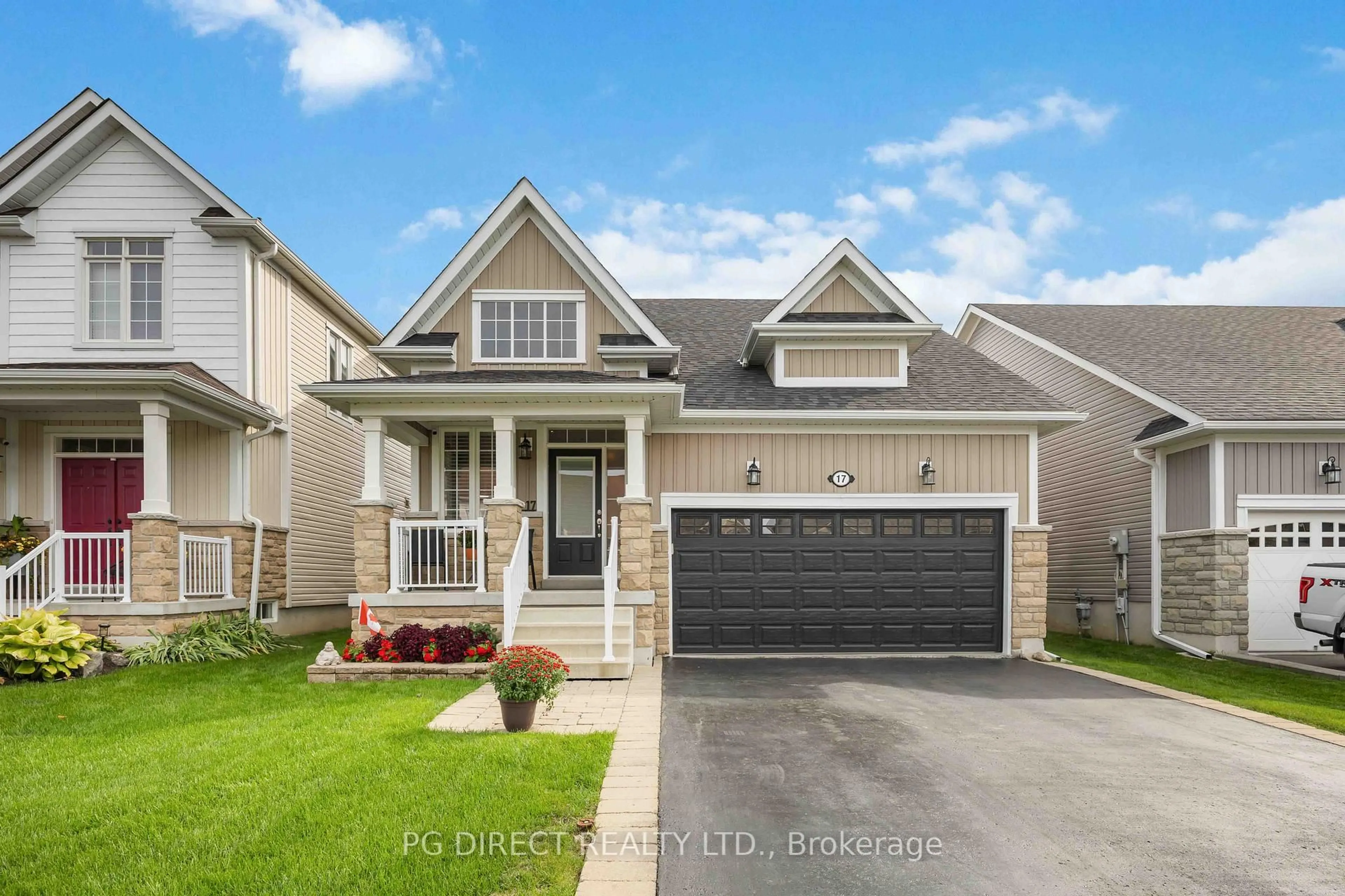 Home with vinyl exterior material, street for 17 Deacon Cres, Kawartha Lakes Ontario K9V 0L4