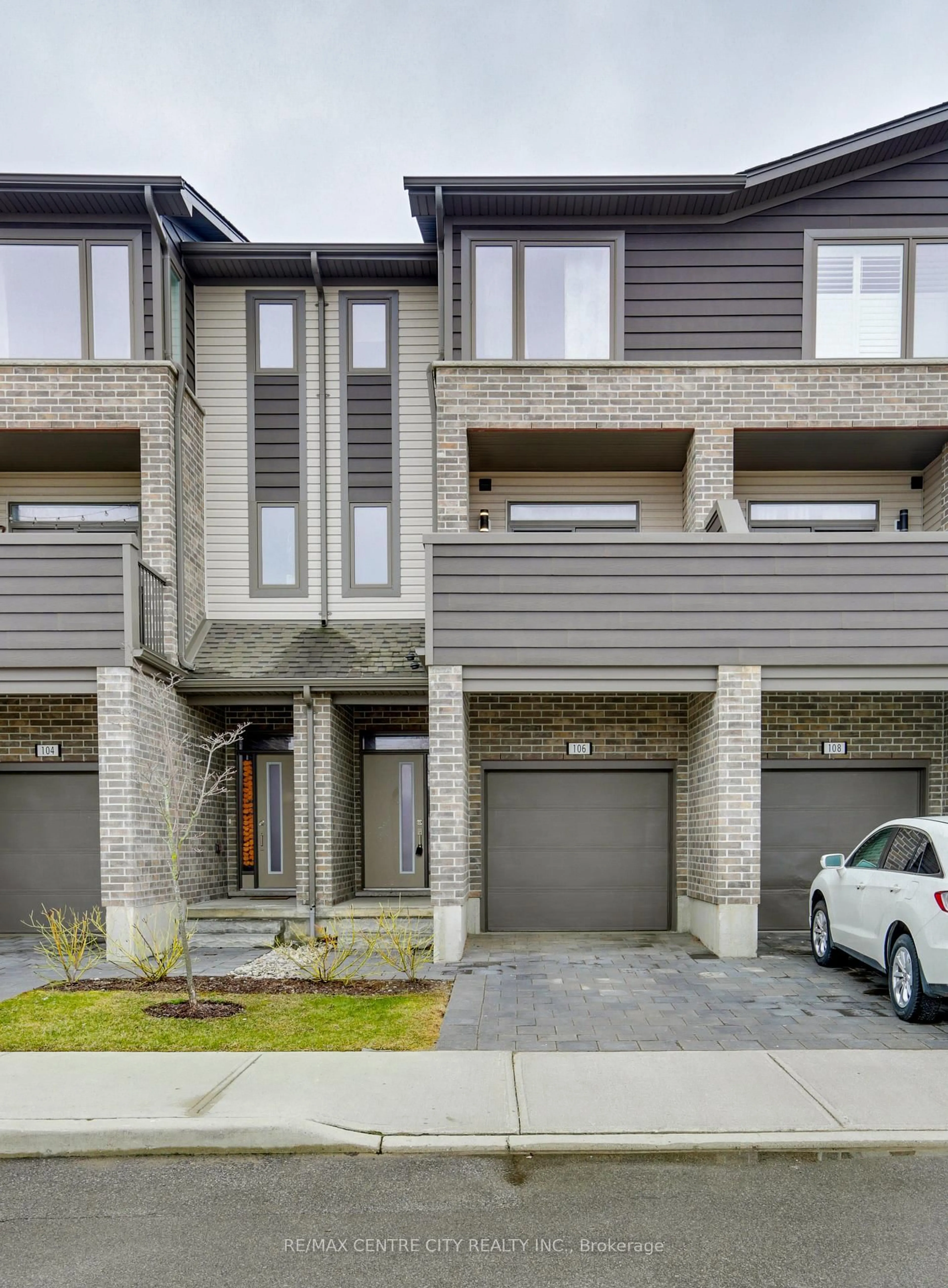 Home with brick exterior material, street for 2070 Meadowgate Blvd #106, London South Ontario N6M 1C6