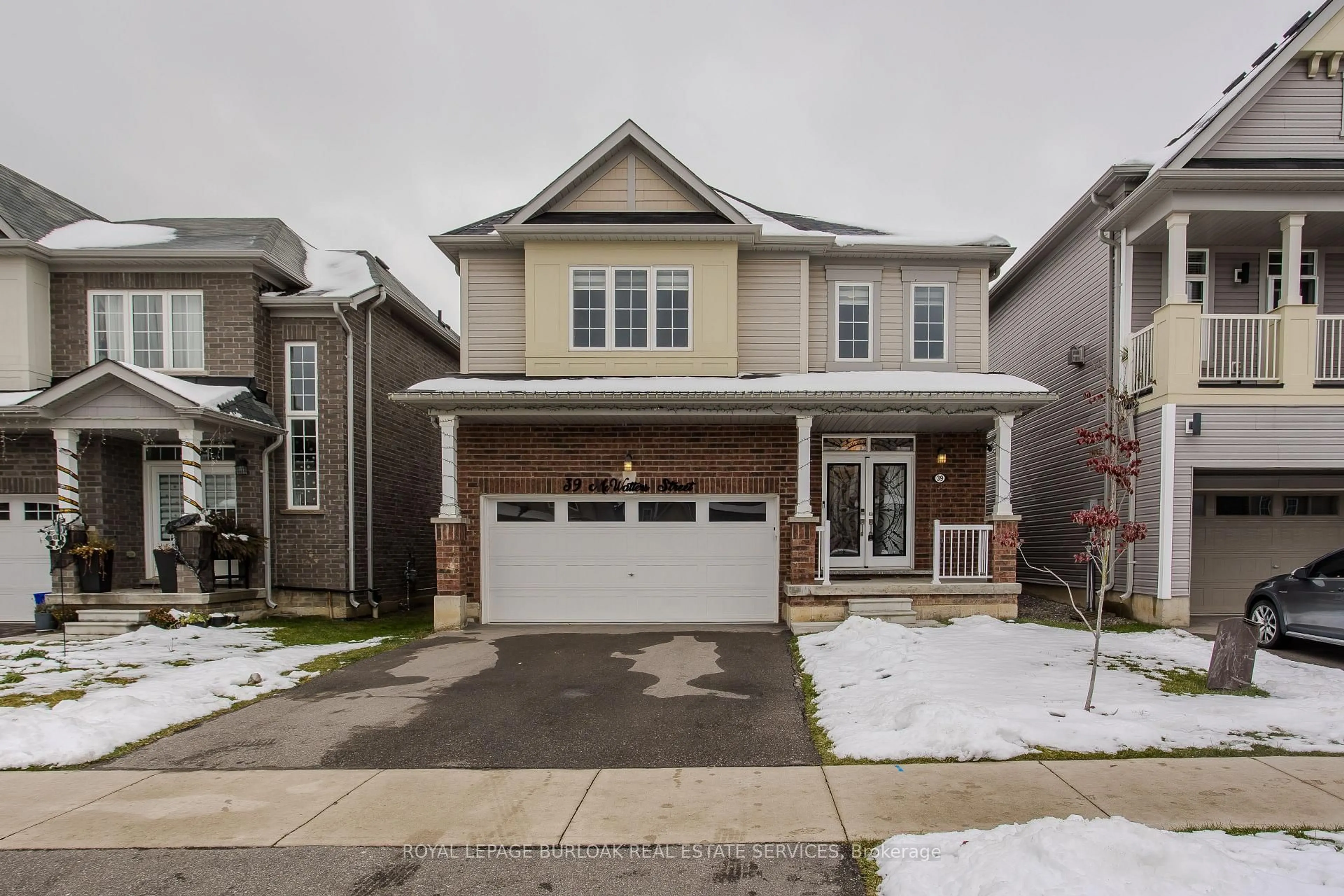 Home with brick exterior material, street for 39 Mcwatters St, Hamilton Ontario L0R 1C0