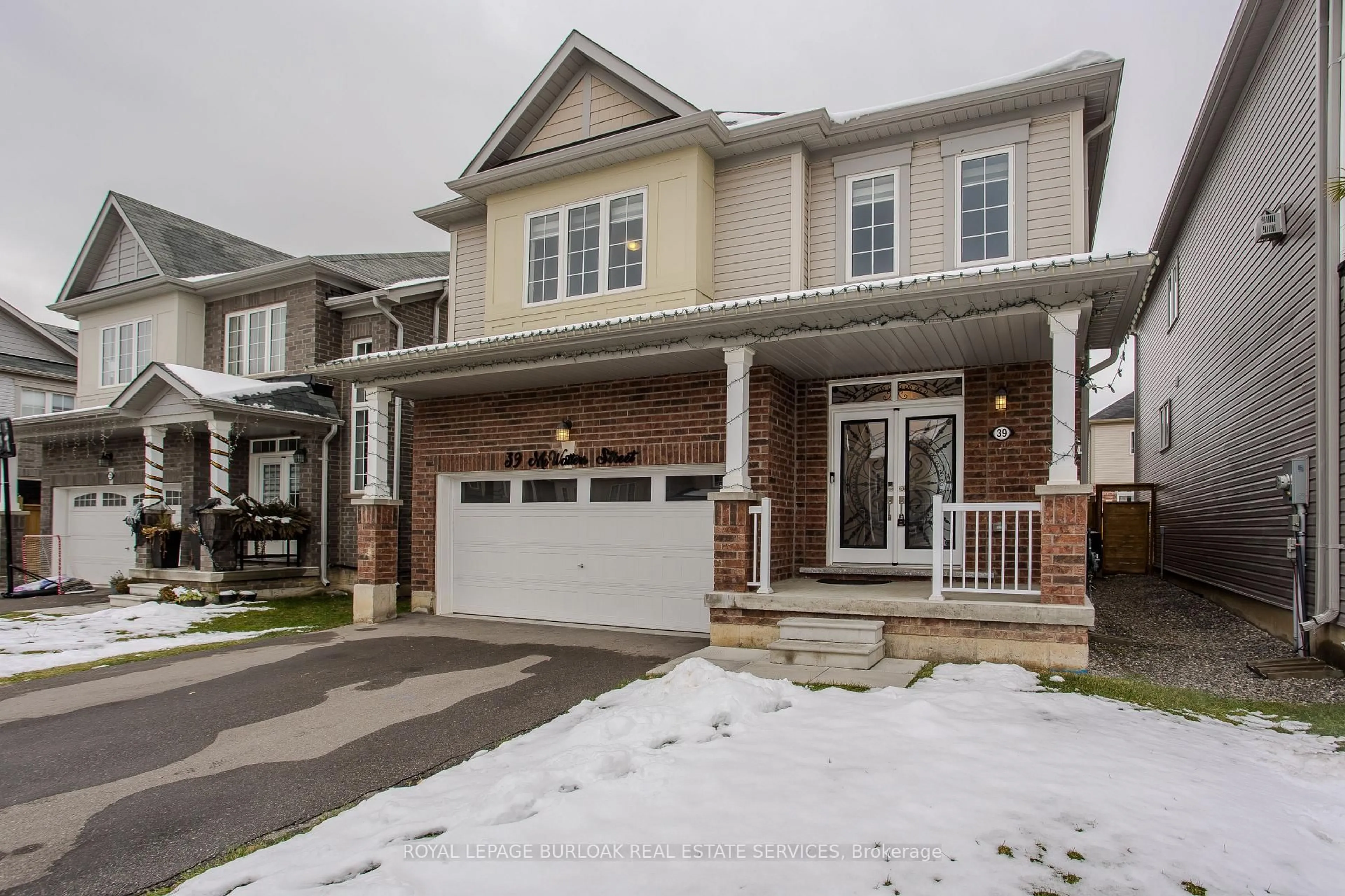 Home with brick exterior material, street for 39 Mcwatters St, Hamilton Ontario L0R 1C0