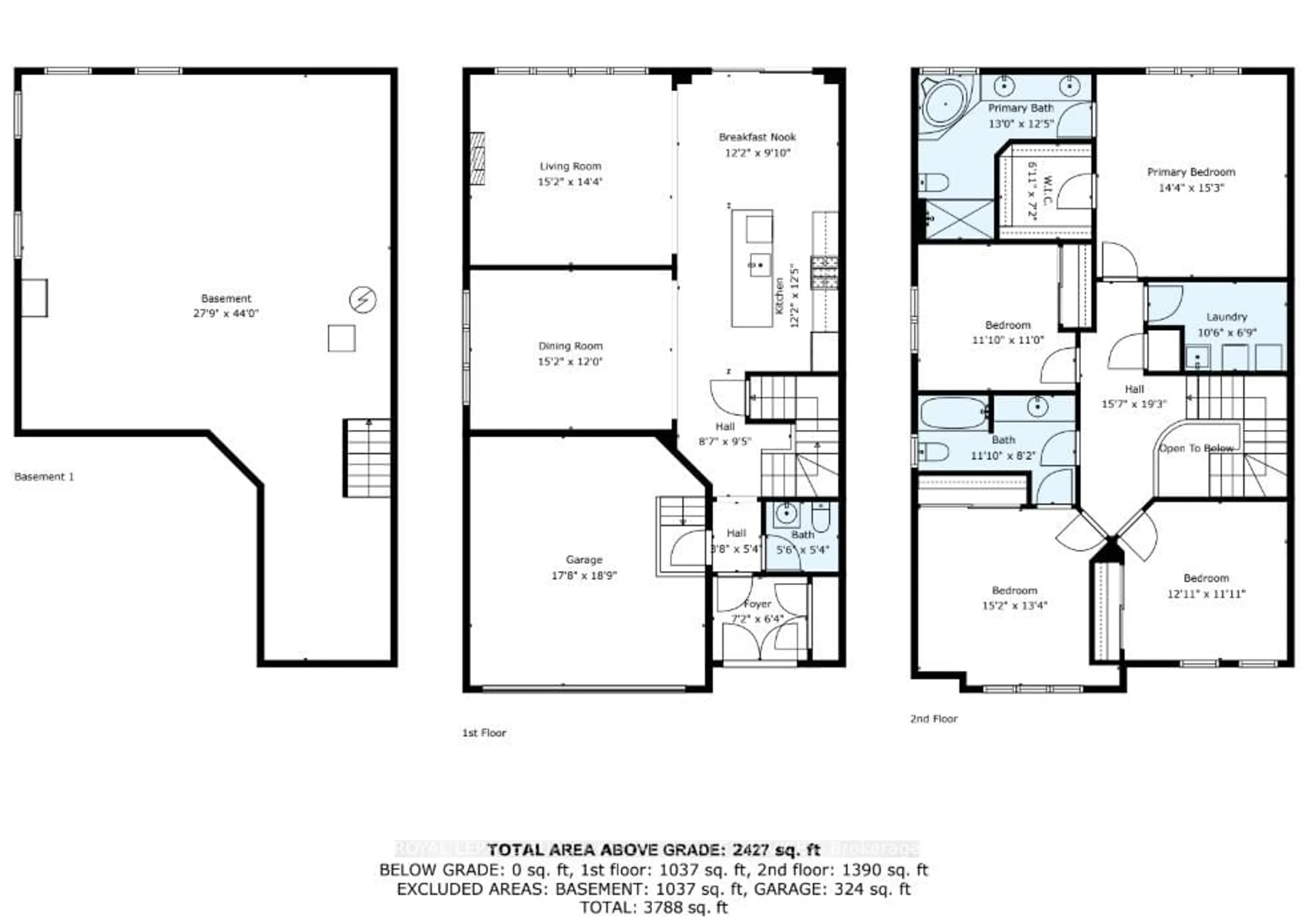 Floor plan for 39 Mcwatters St, Hamilton Ontario L0R 1C0