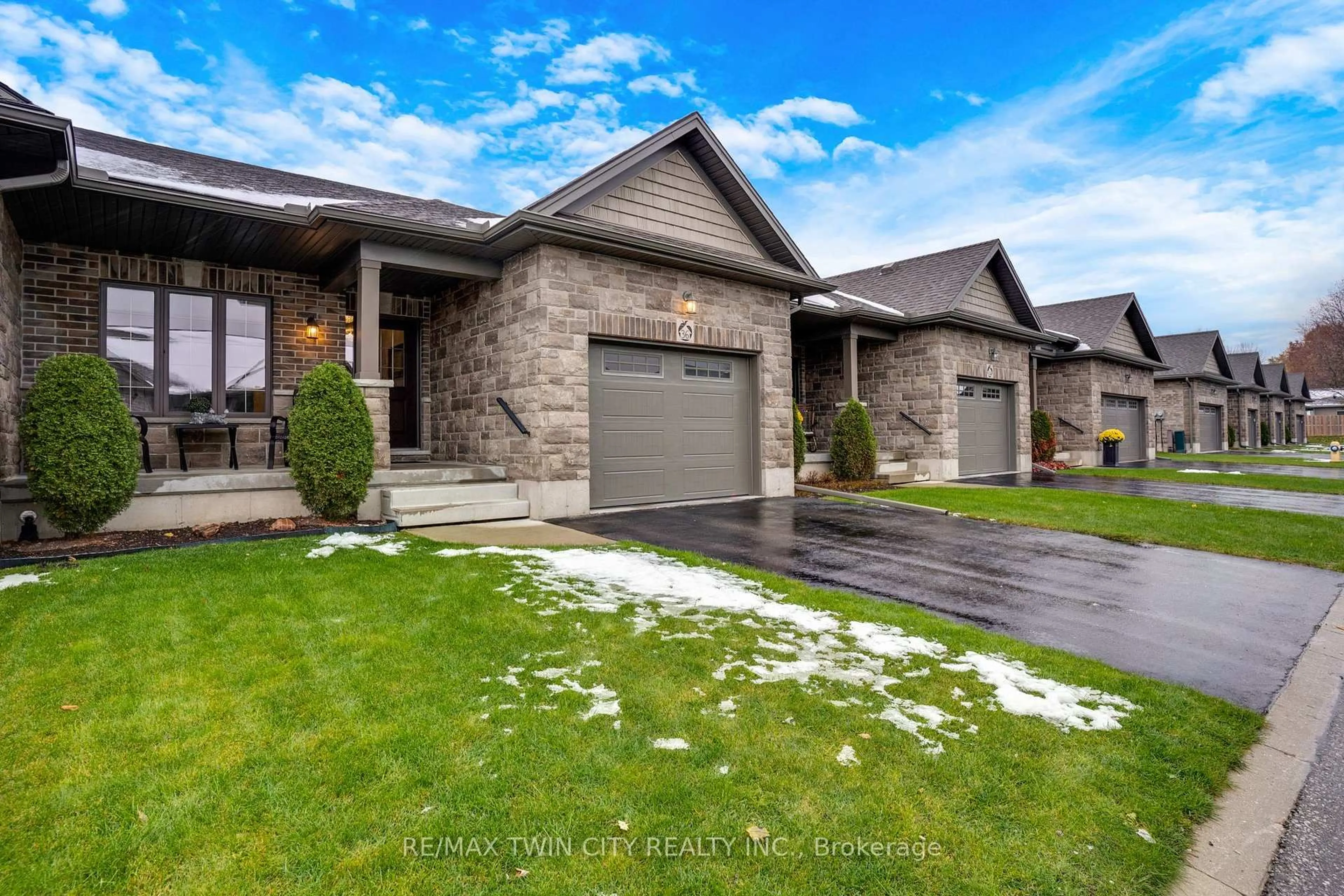 Home with brick exterior material, street for 53 Roth St #36, East Zorra-Tavistock Ontario N0B 2R0