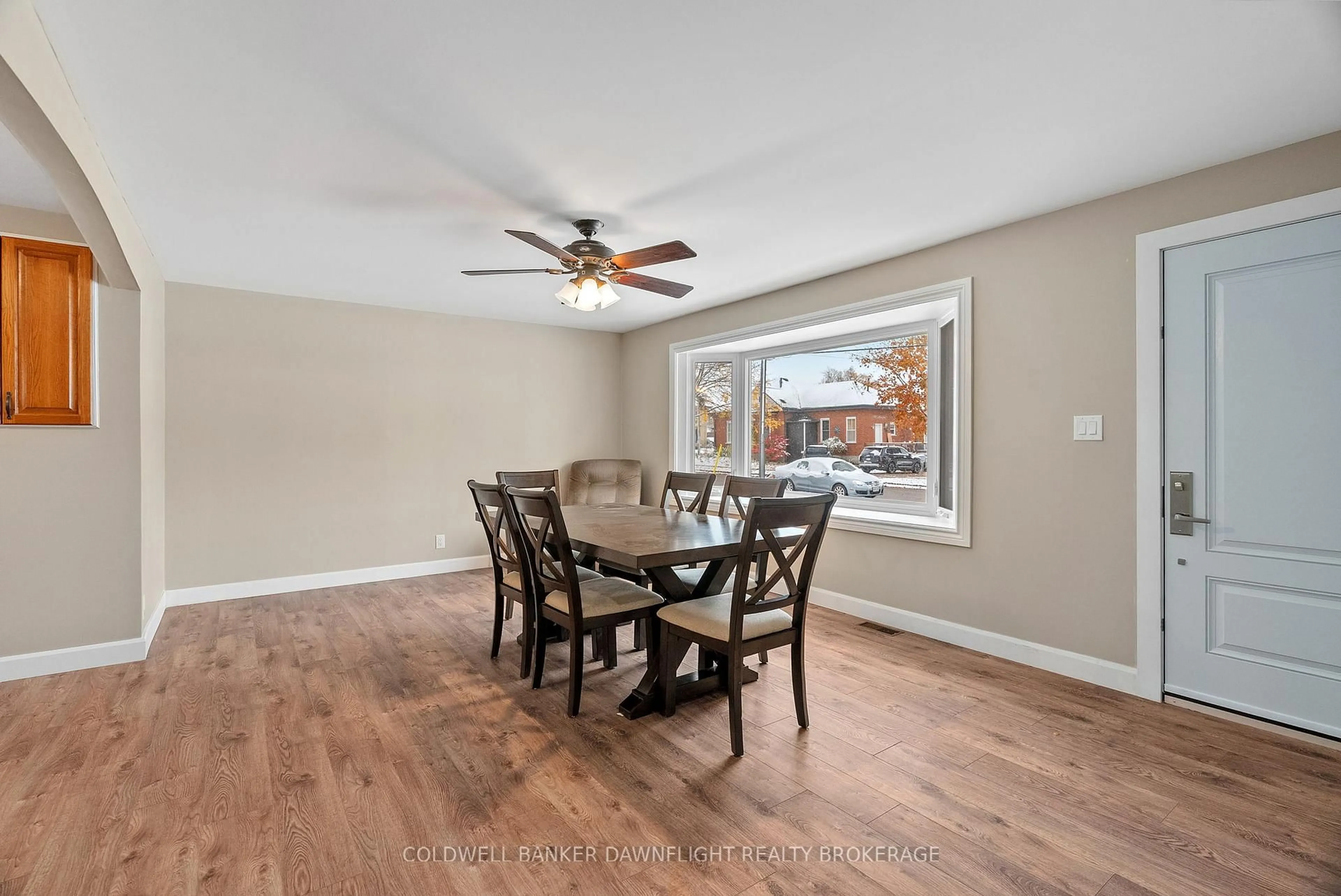 Dining room, wood/laminate floor for 58 John St, South Huron Ontario N0M 1S2