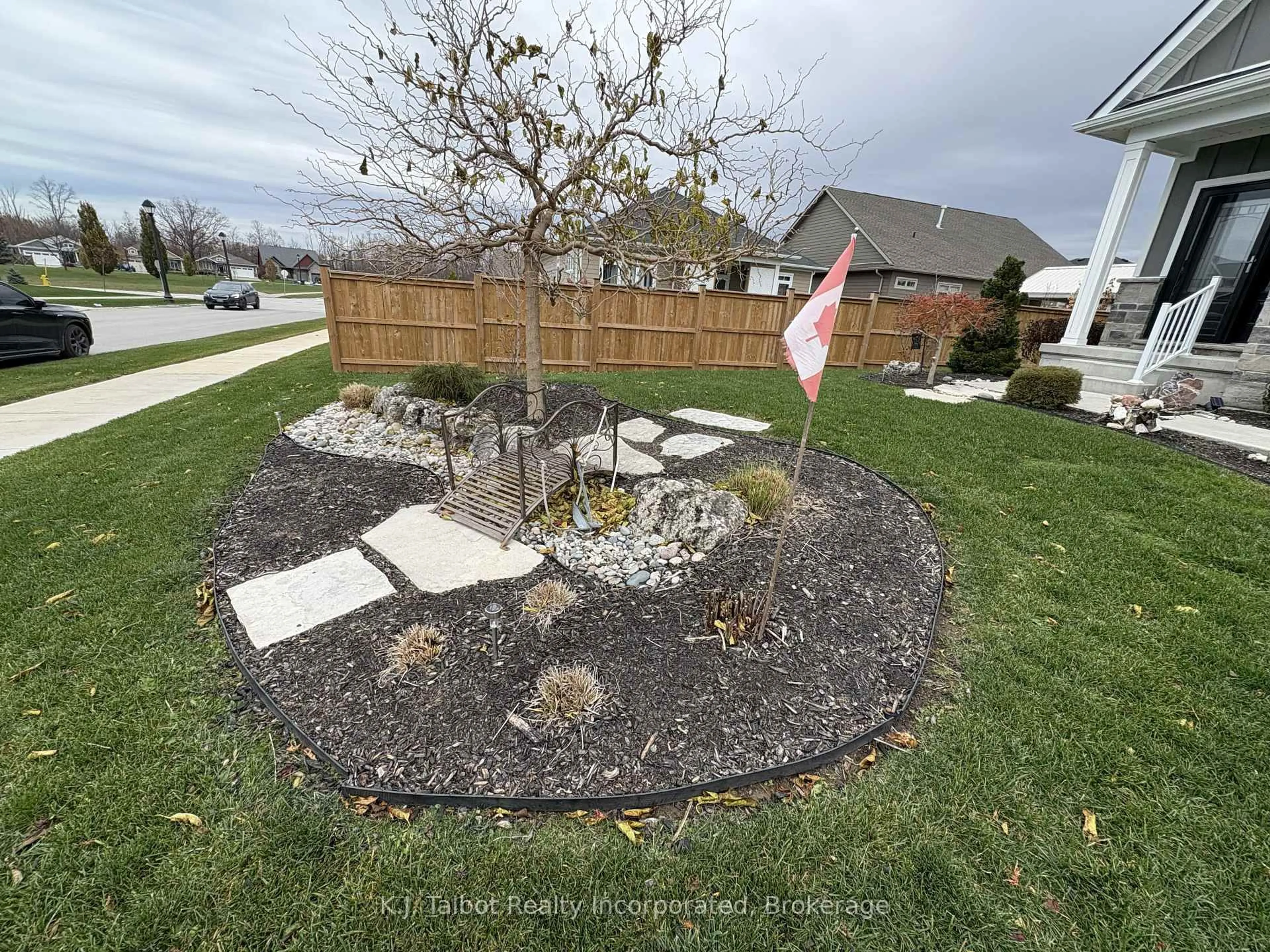 A pic from outside/outdoor area/front of a property/back of a property/a pic from drone, street for 18 Tattersall Lane, Lambton Shores Ontario N0M 1T0