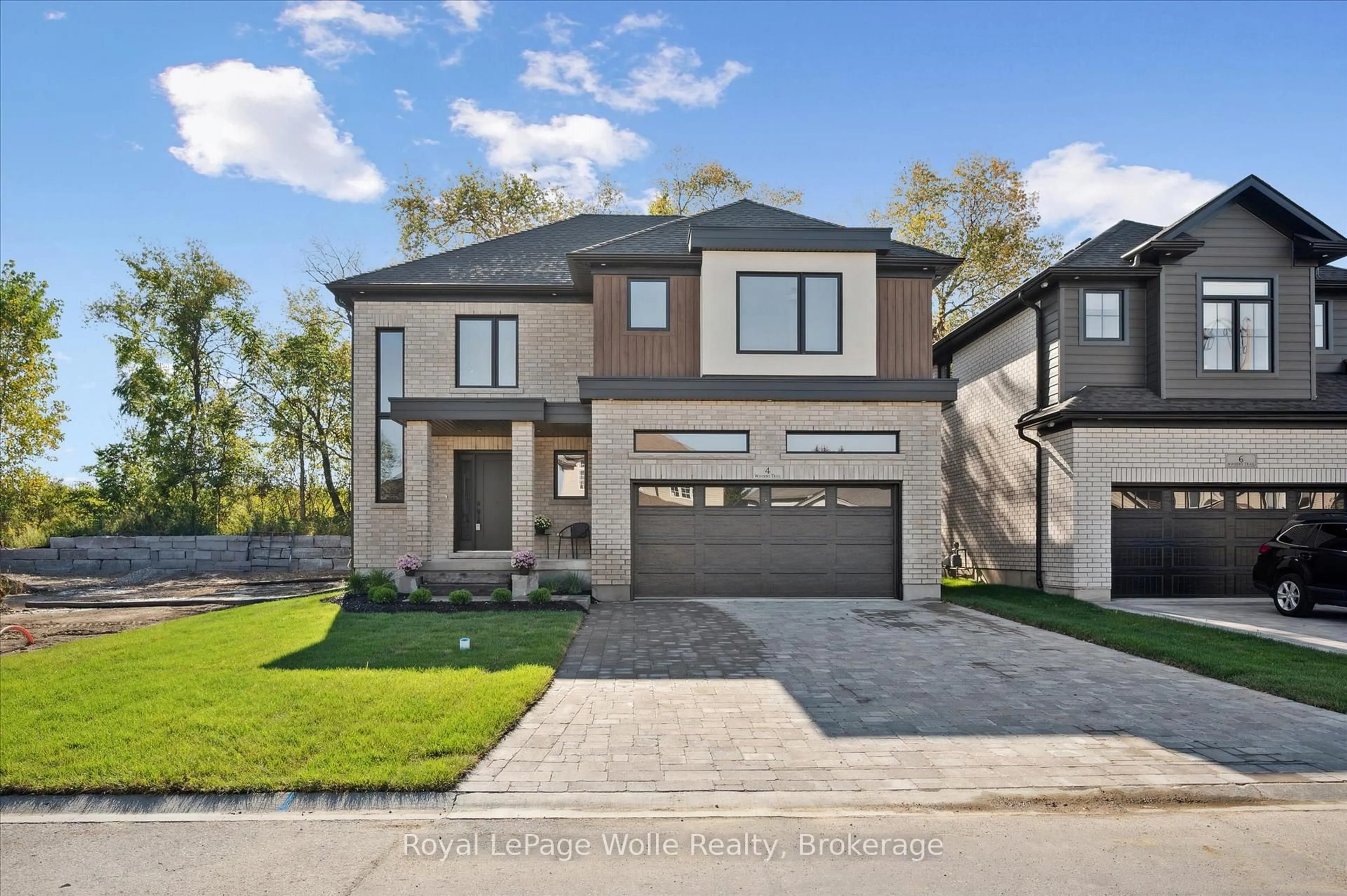 Home with brick exterior material, street for 4 Winders Tr, Ingersoll Ontario N5C 0A6