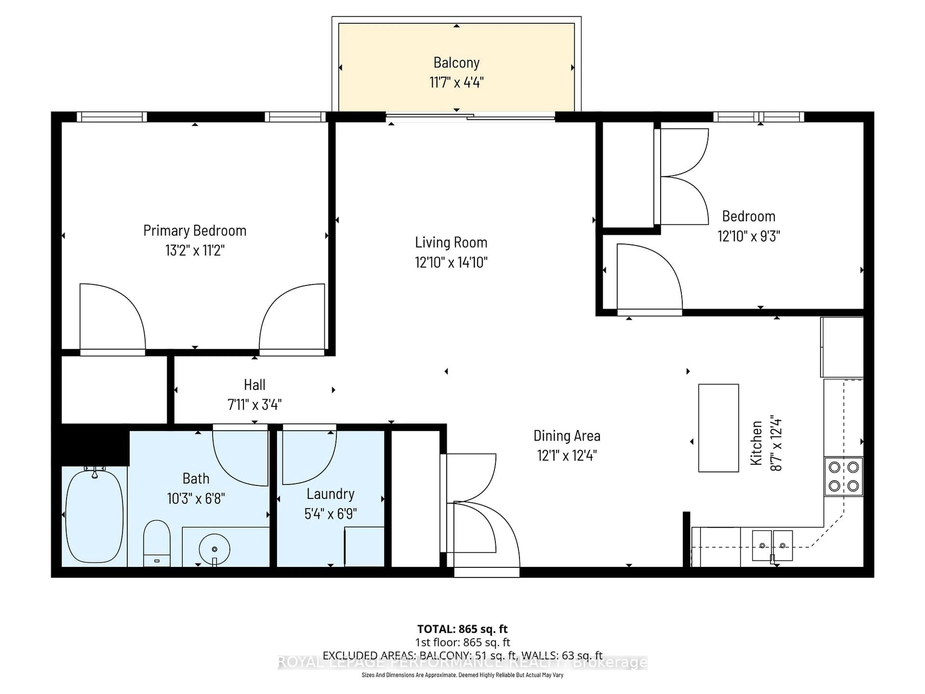 Floor plan for 48 Des Benevoles St #308, The Nation Ontario K0A 2M0