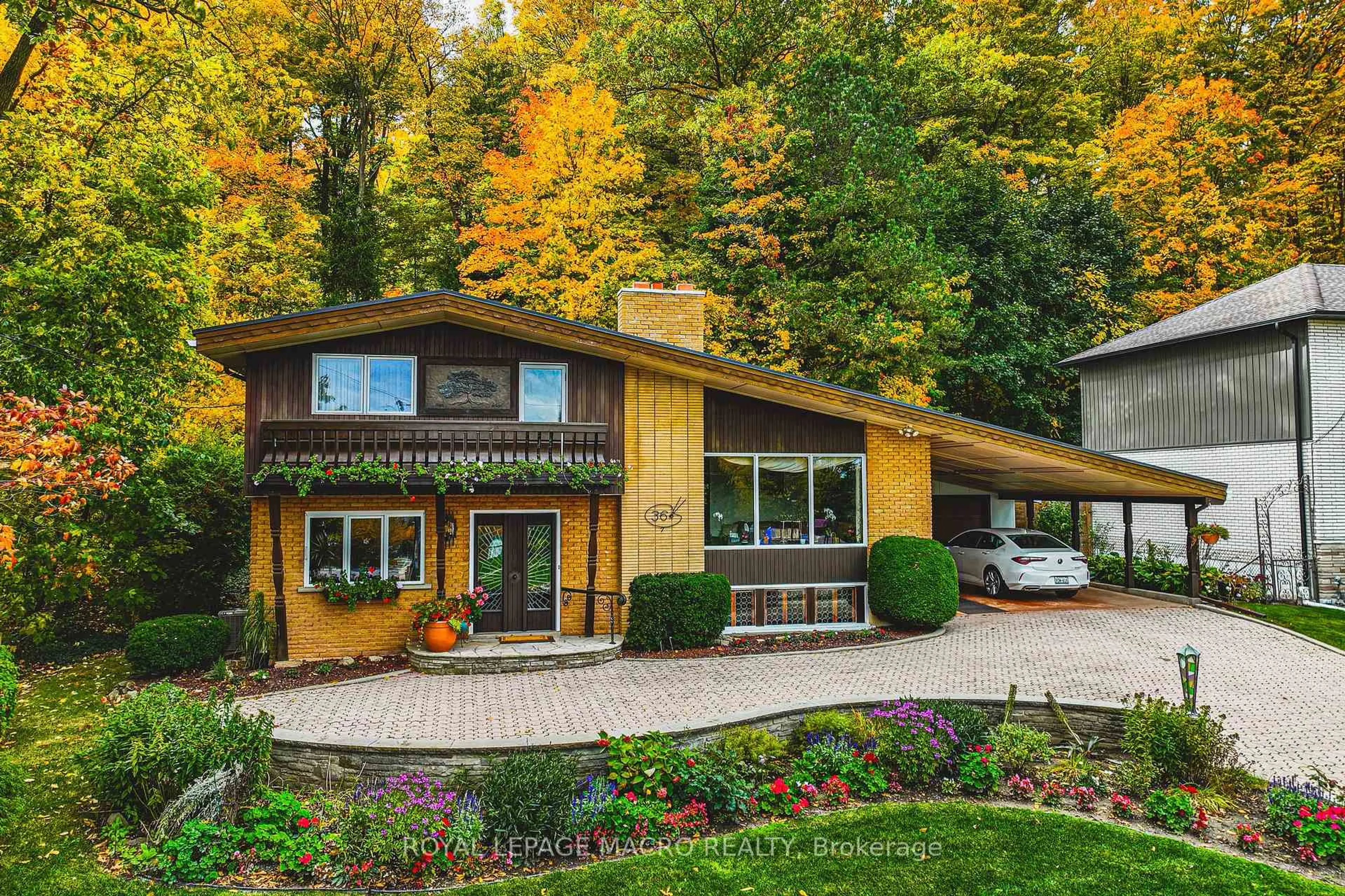 Home with brick exterior material, unknown for 36 Maple Dr, Hamilton Ontario L8G 3C2