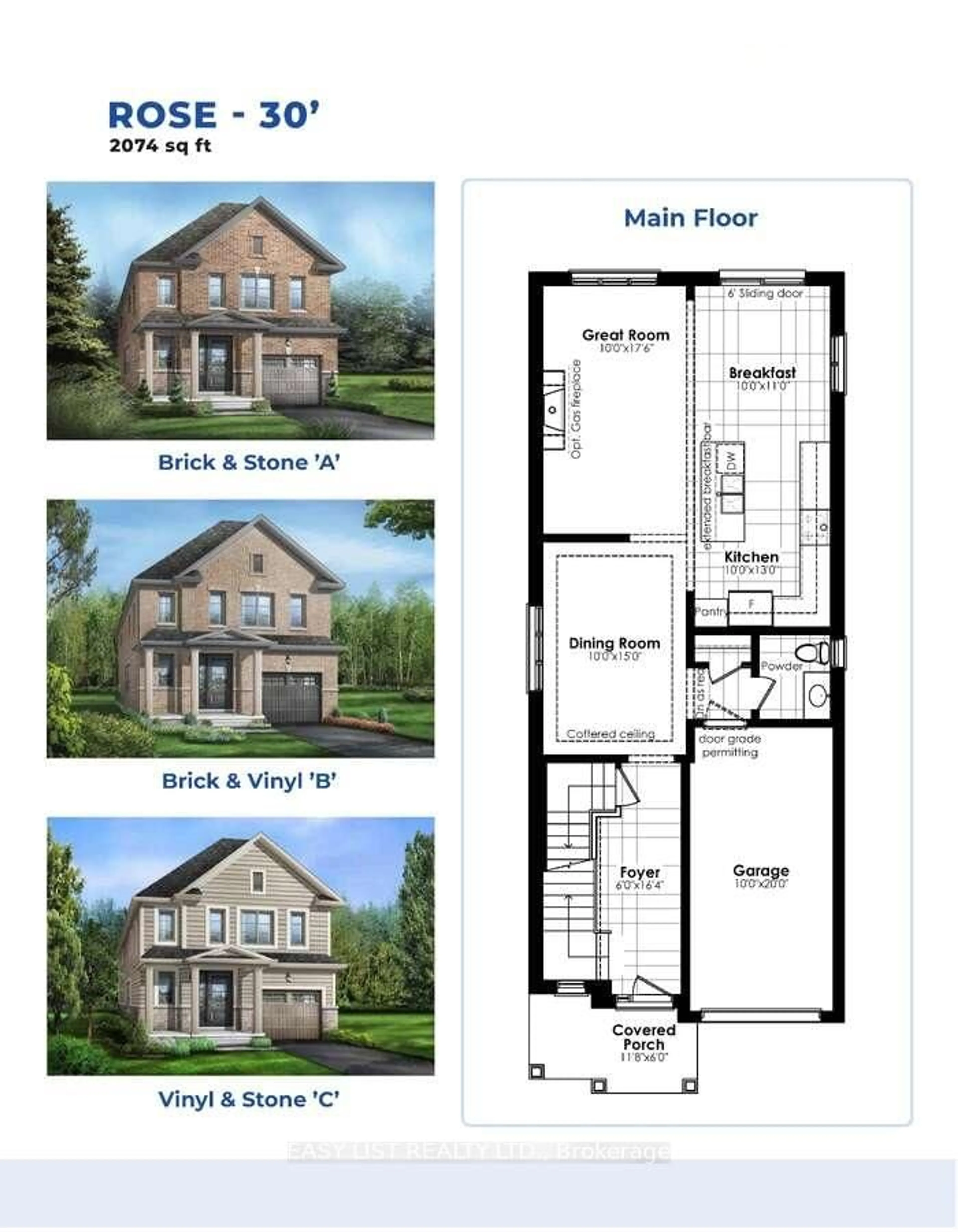 Floor plan for 244 O'Neil St, Peterborough Ontario K9K 0H1