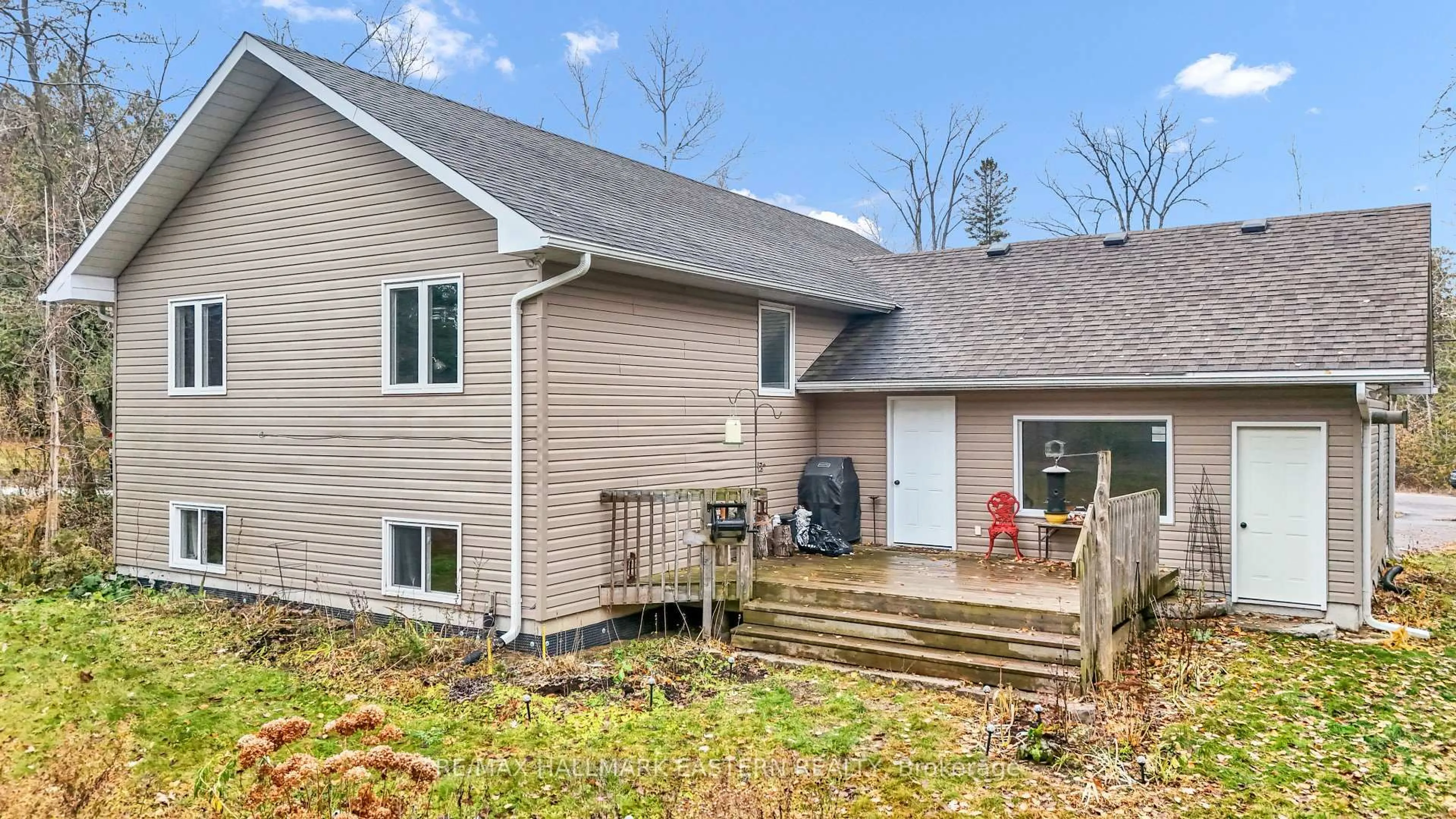Patio, water/lake/river/ocean view for 55 Goodman Rd, Kawartha Lakes Ontario K0M 1N0