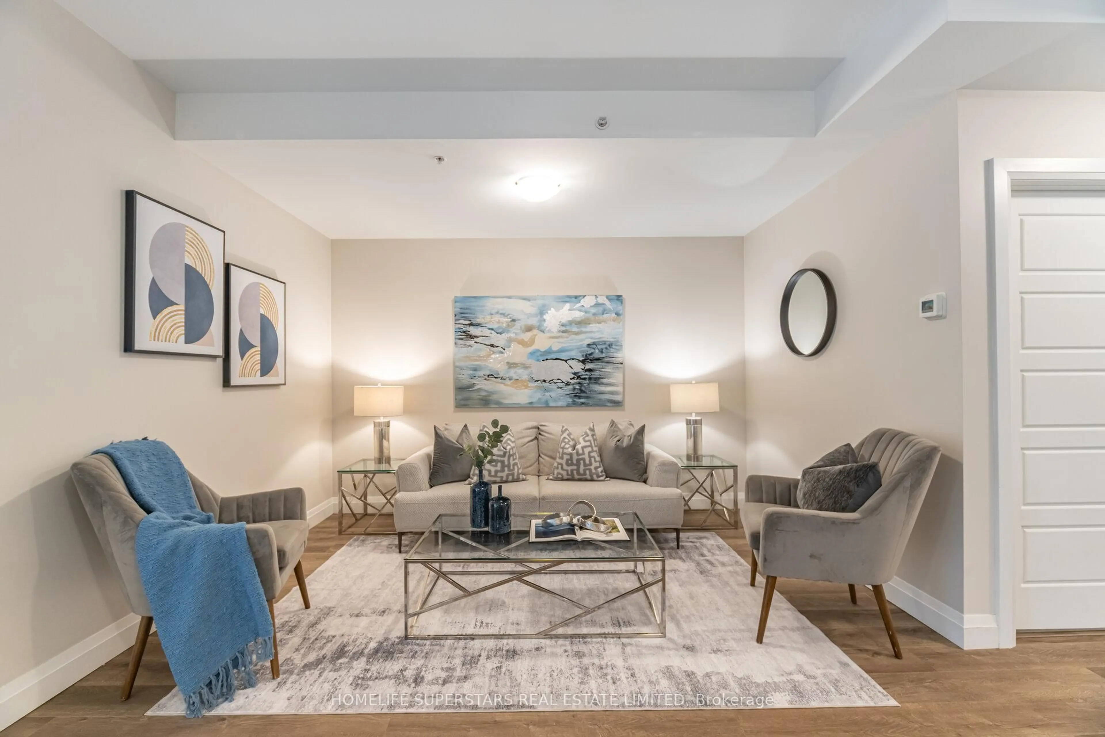 Living room with furniture, unknown for 5 Wake Robin Dr #115, Kitchener Ontario N2E 0H6