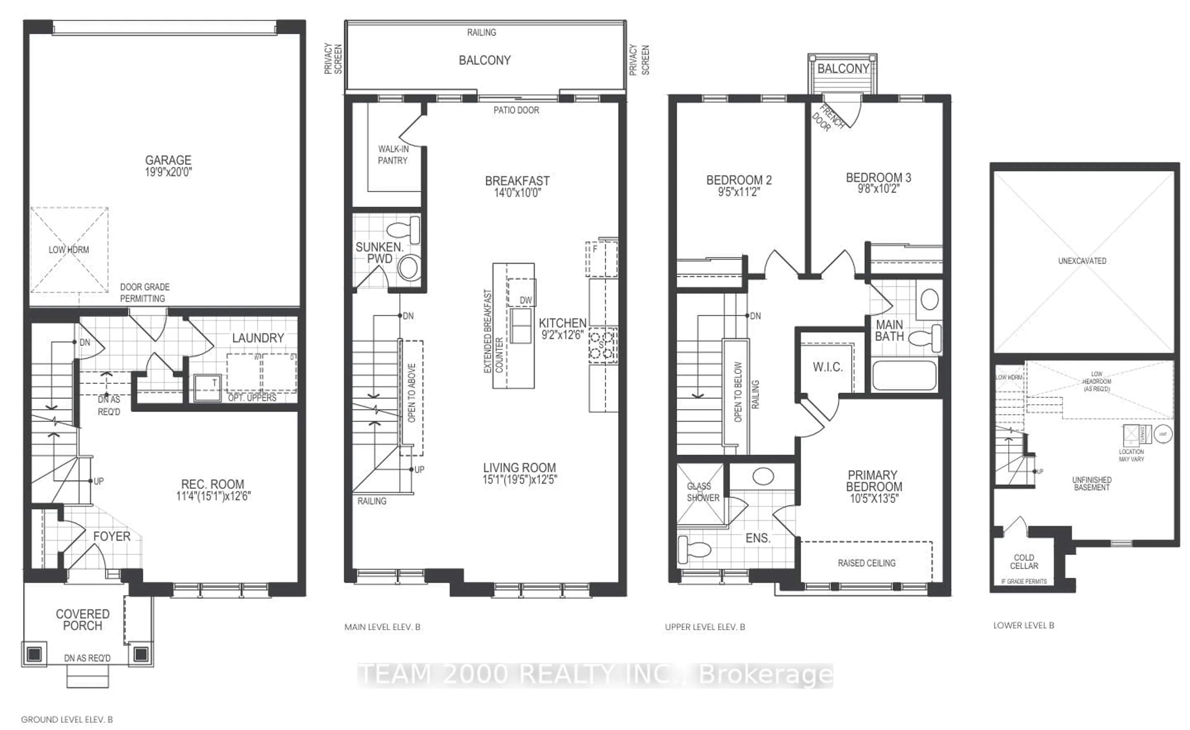 Floor plan for 494 Provident Way, Hamilton Ontario L0R 1W0