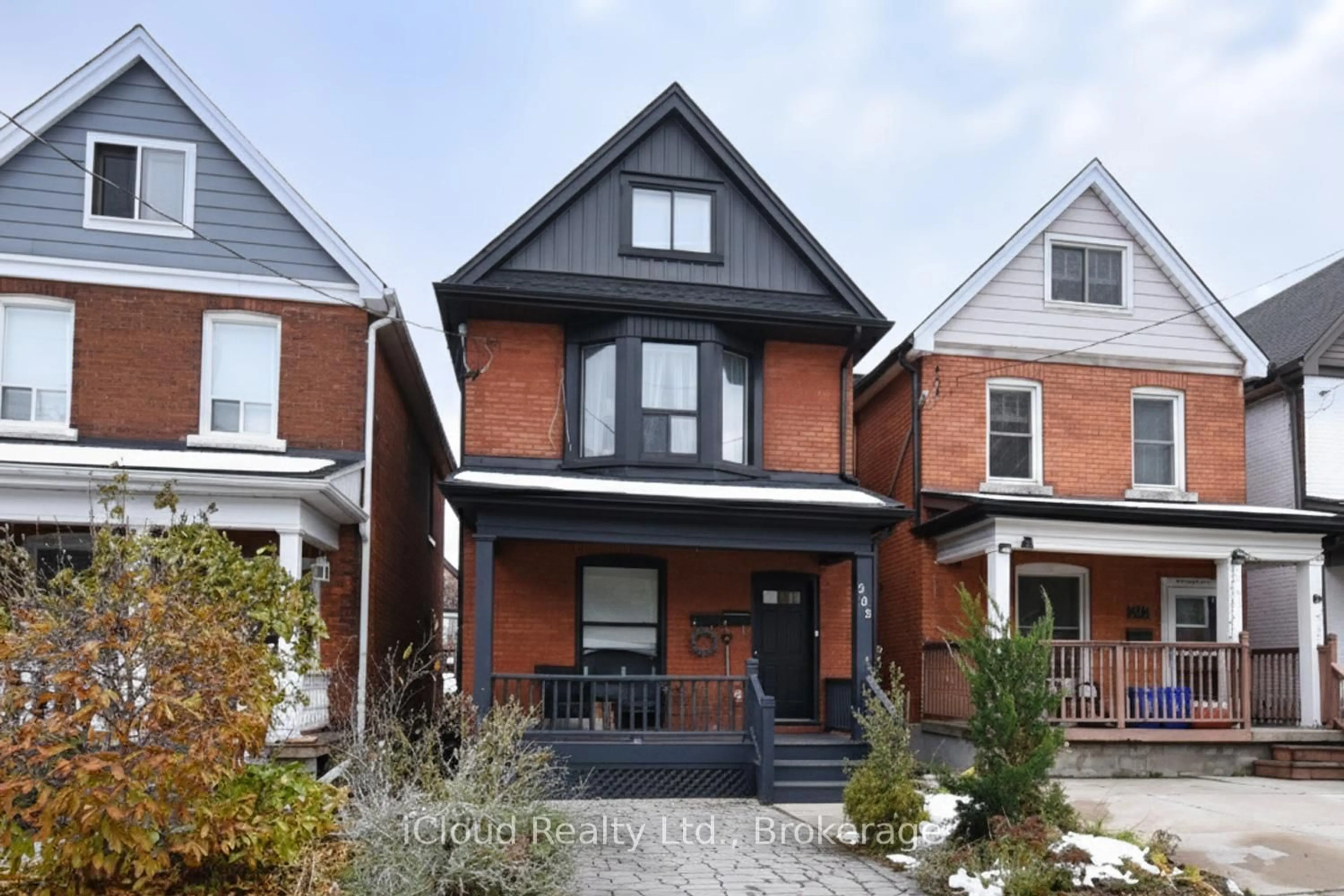 Home with brick exterior material, street for 205 Prospect St, Hamilton Ontario L8M 2Z6