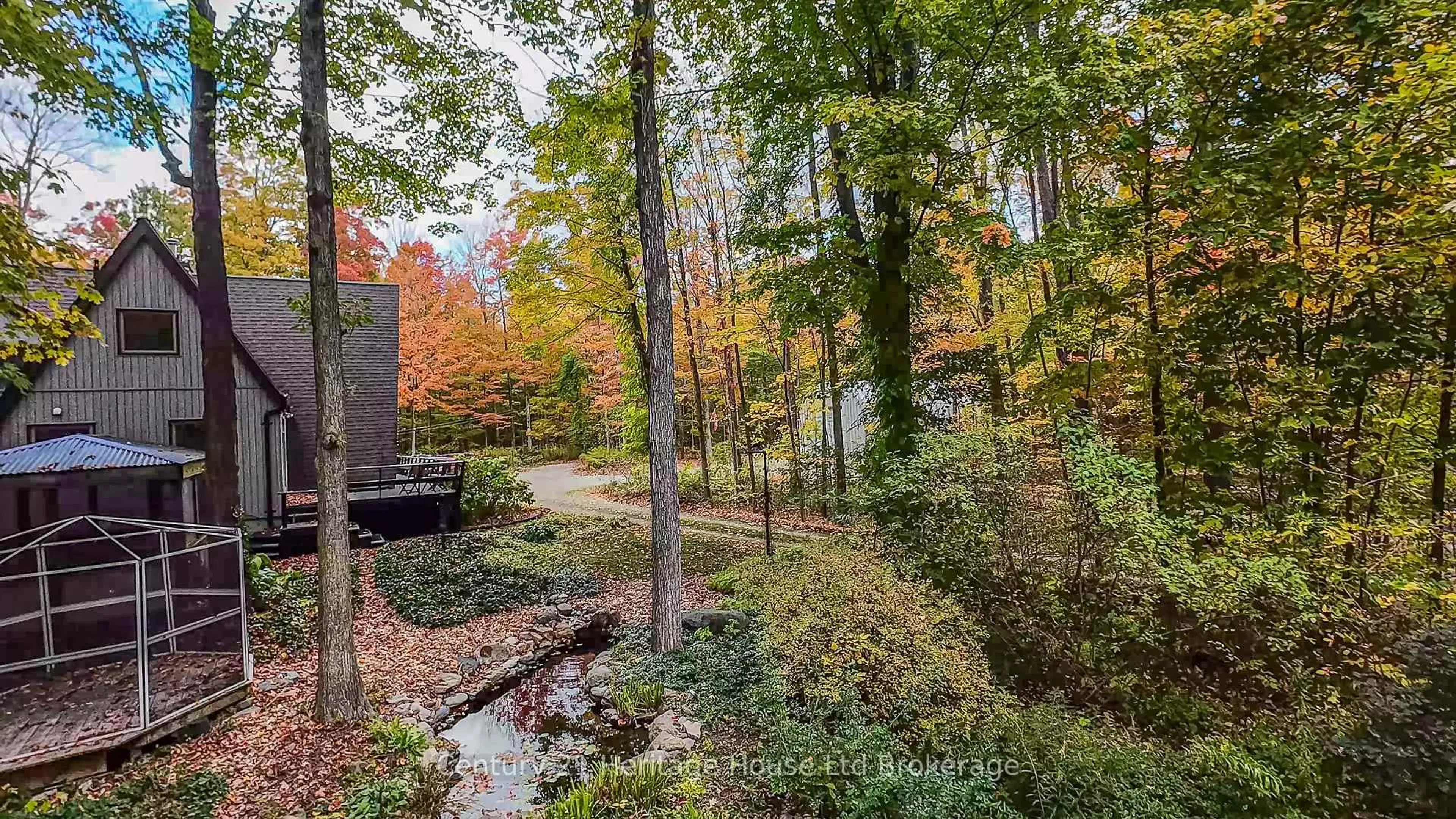 Patio, forest/trees view for 525639 Oxford Centre Rd, Woodstock Ontario N4S 7V8