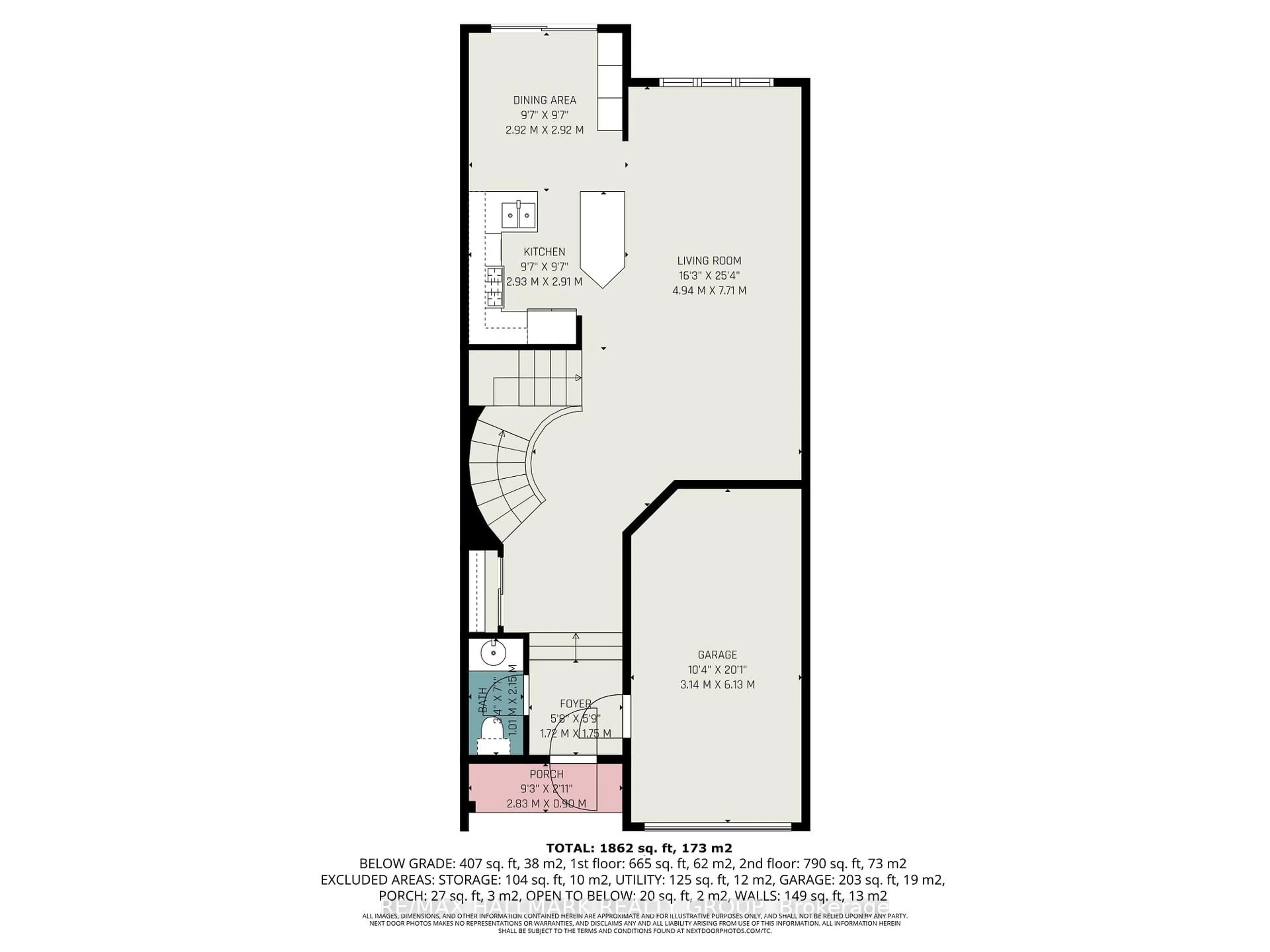 Floor plan for 11 Scampton Dr, Kanata Ontario K2W 1G1