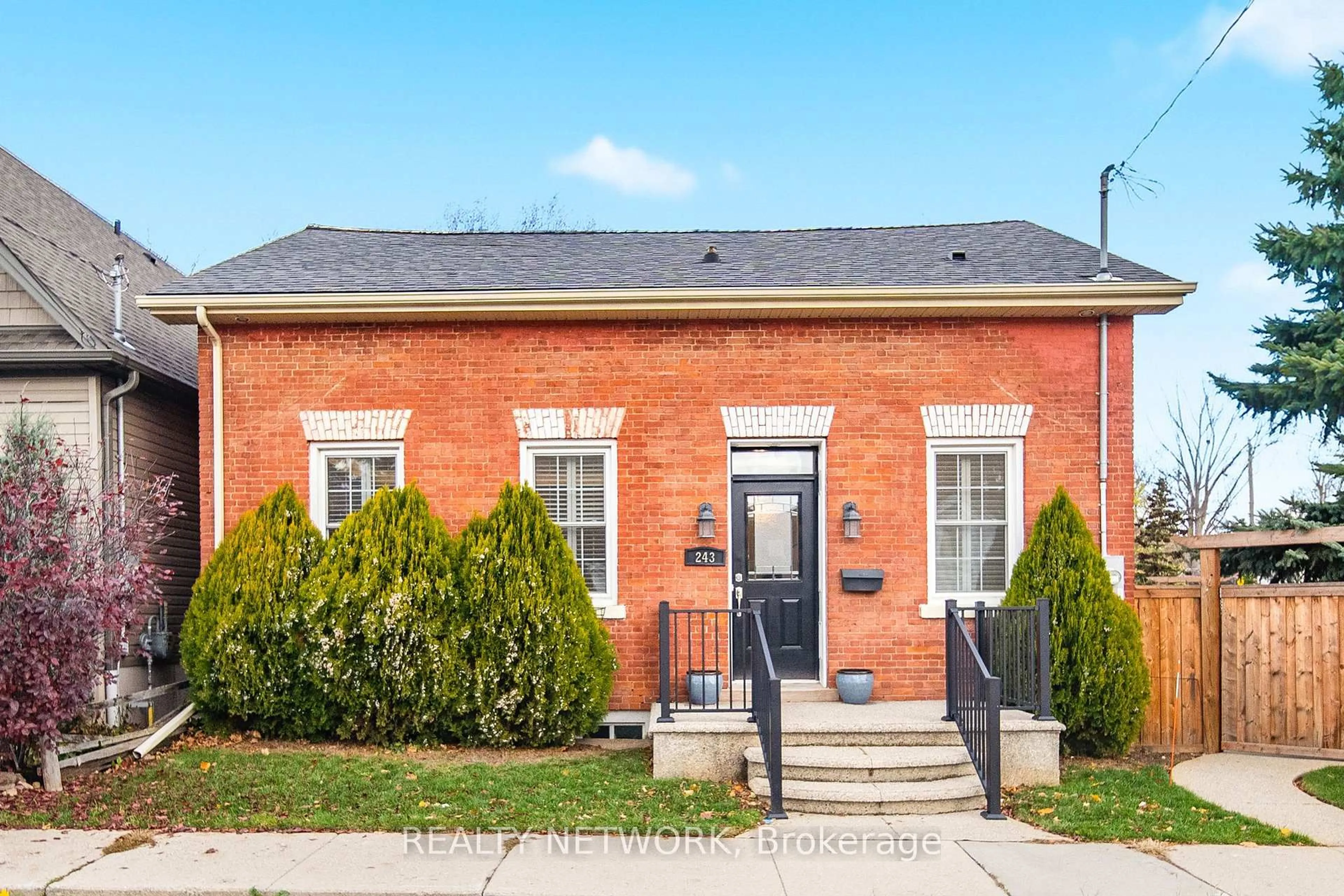 Home with brick exterior material, street for 243 Hatt St, Hamilton Ontario L9H 2H1