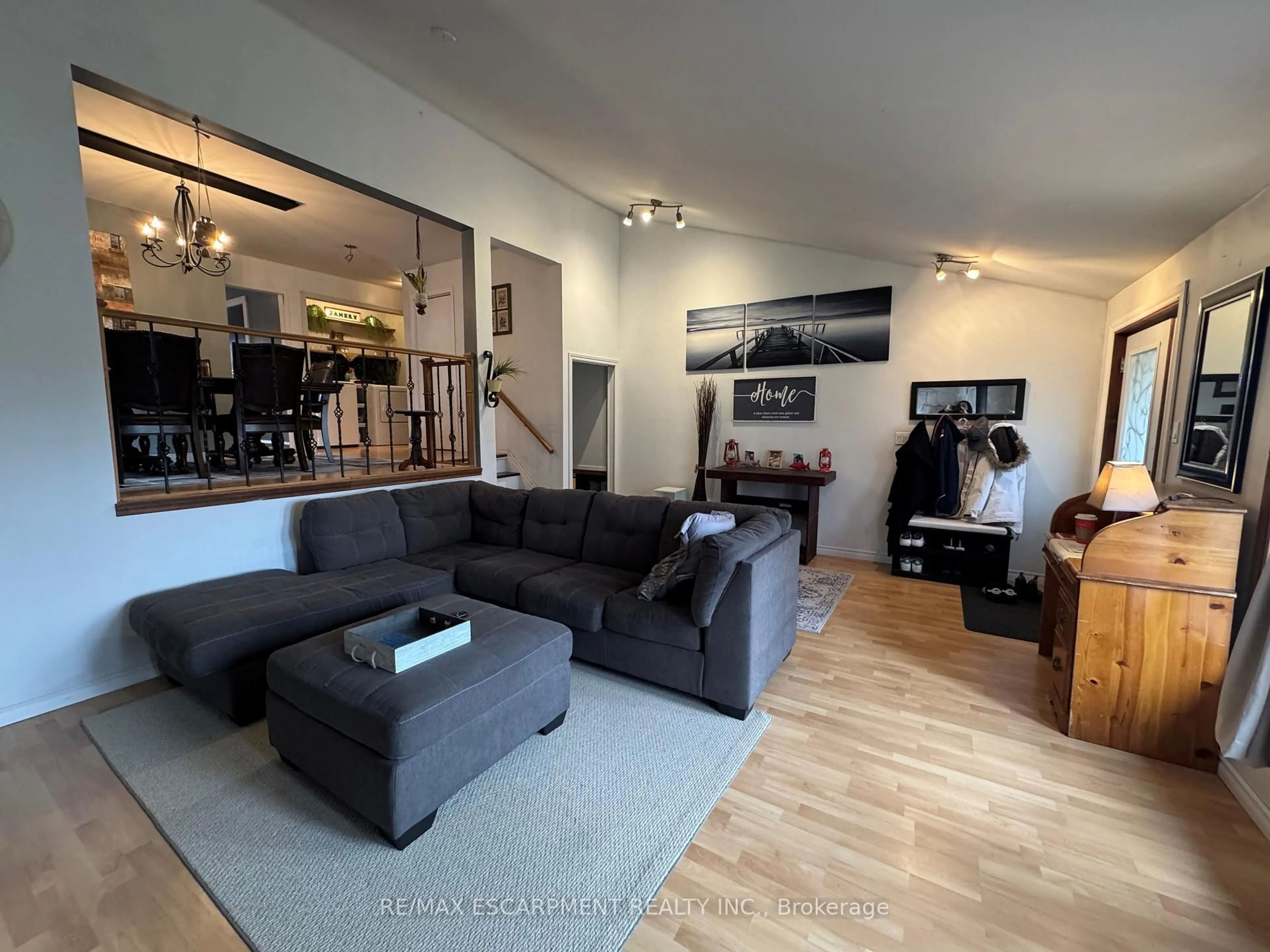 Living room with furniture, unknown for 24 Woodhouse Ave, Norfolk Ontario N0A 1N8