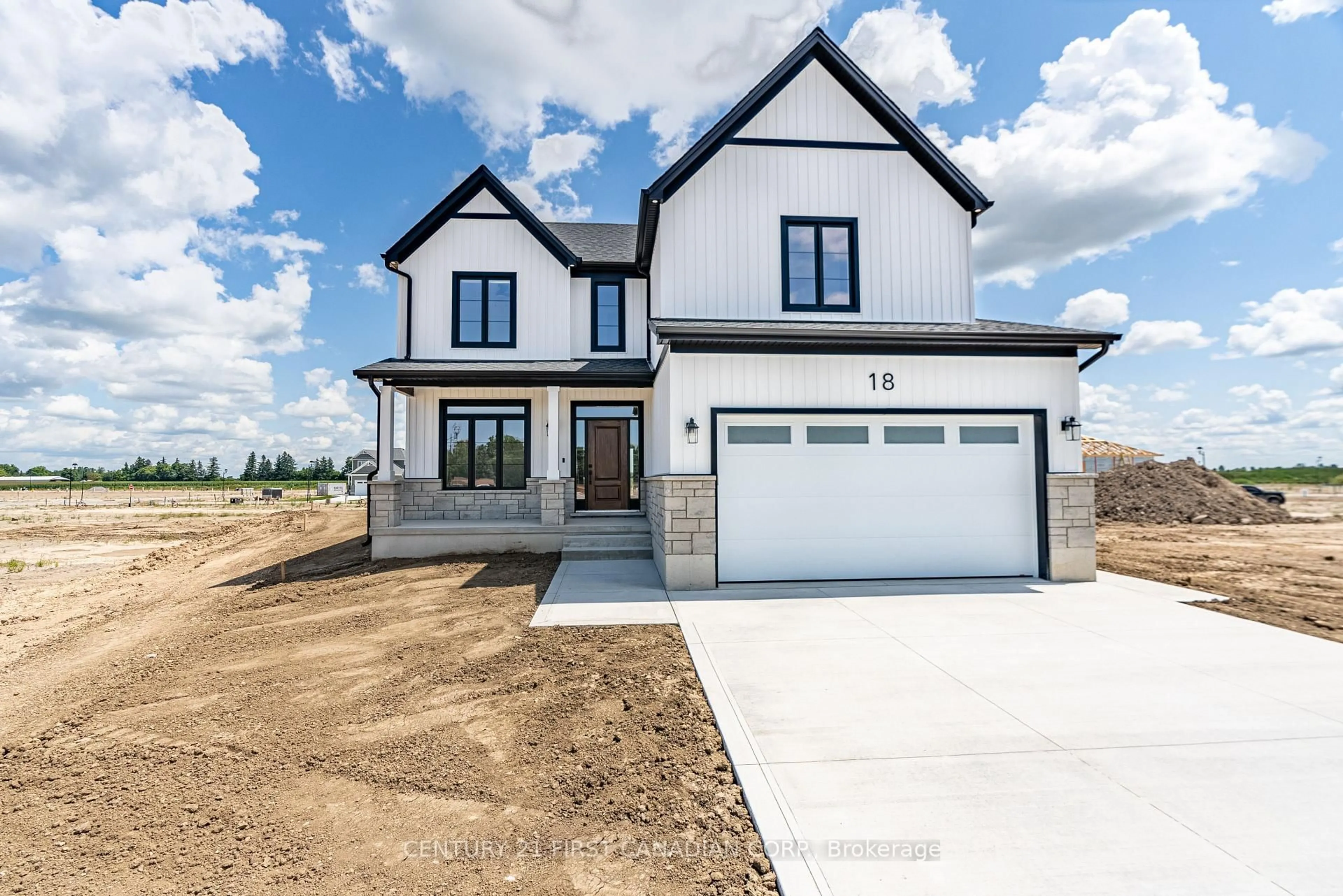 Home with brick exterior material, street for 78 Queen St, North Middlesex Ontario N0M 1A0