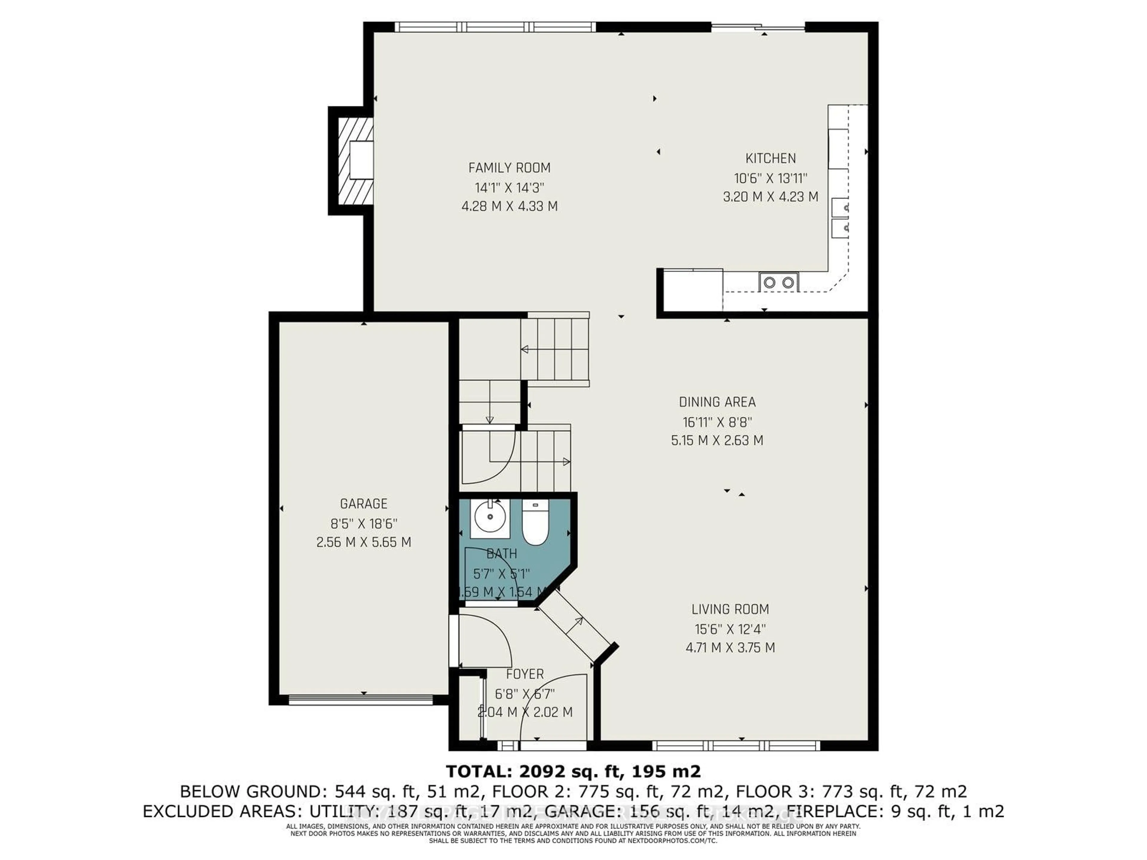 Floor plan for 71 Appledale Dr, Ottawa Ontario K2J 4W6