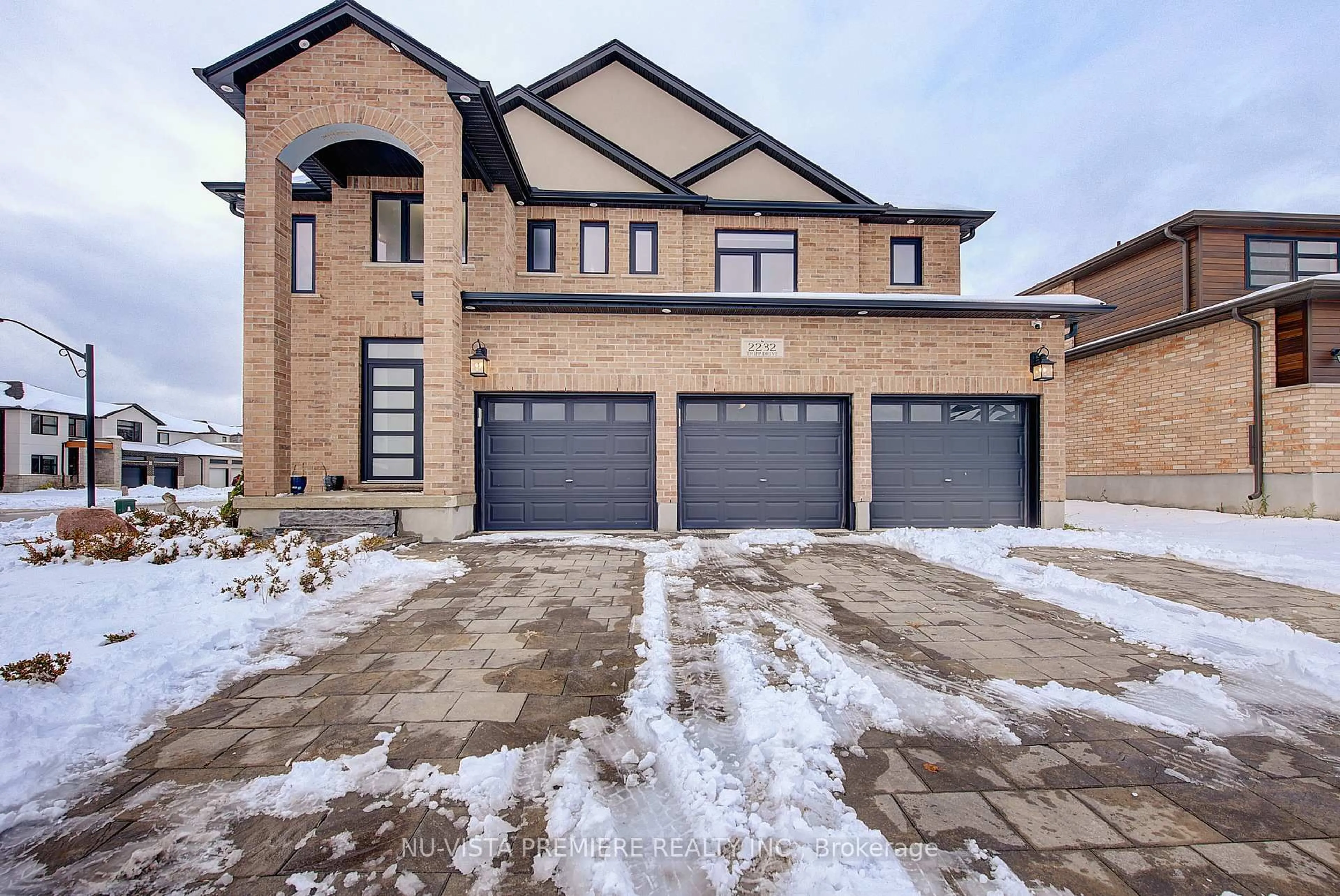 Home with brick exterior material, street for 2232 TRIPP Dr, London South Ontario N6P 0E8
