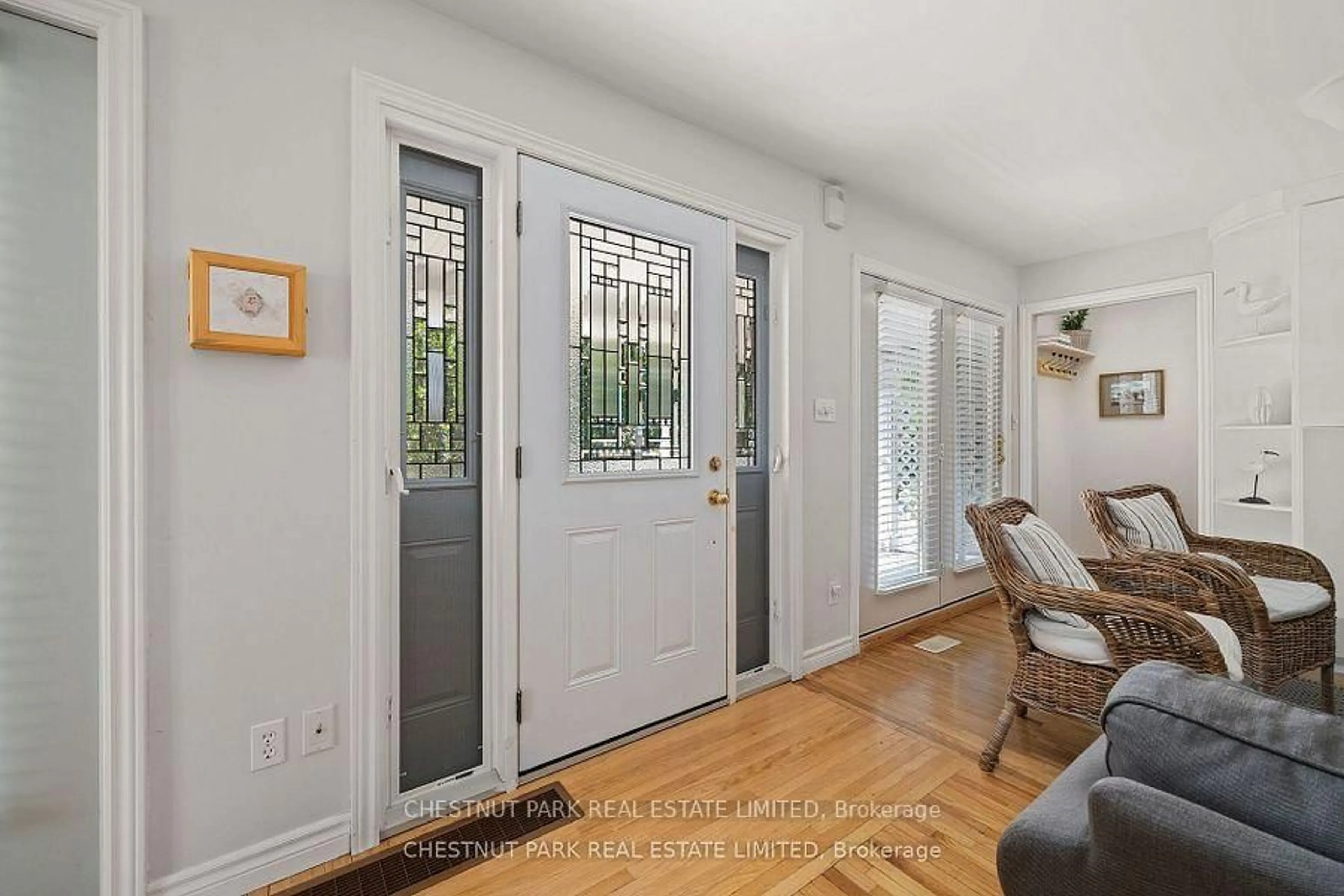 Indoor entryway for 26 East St, Prince Edward County Ontario K0K 2T0