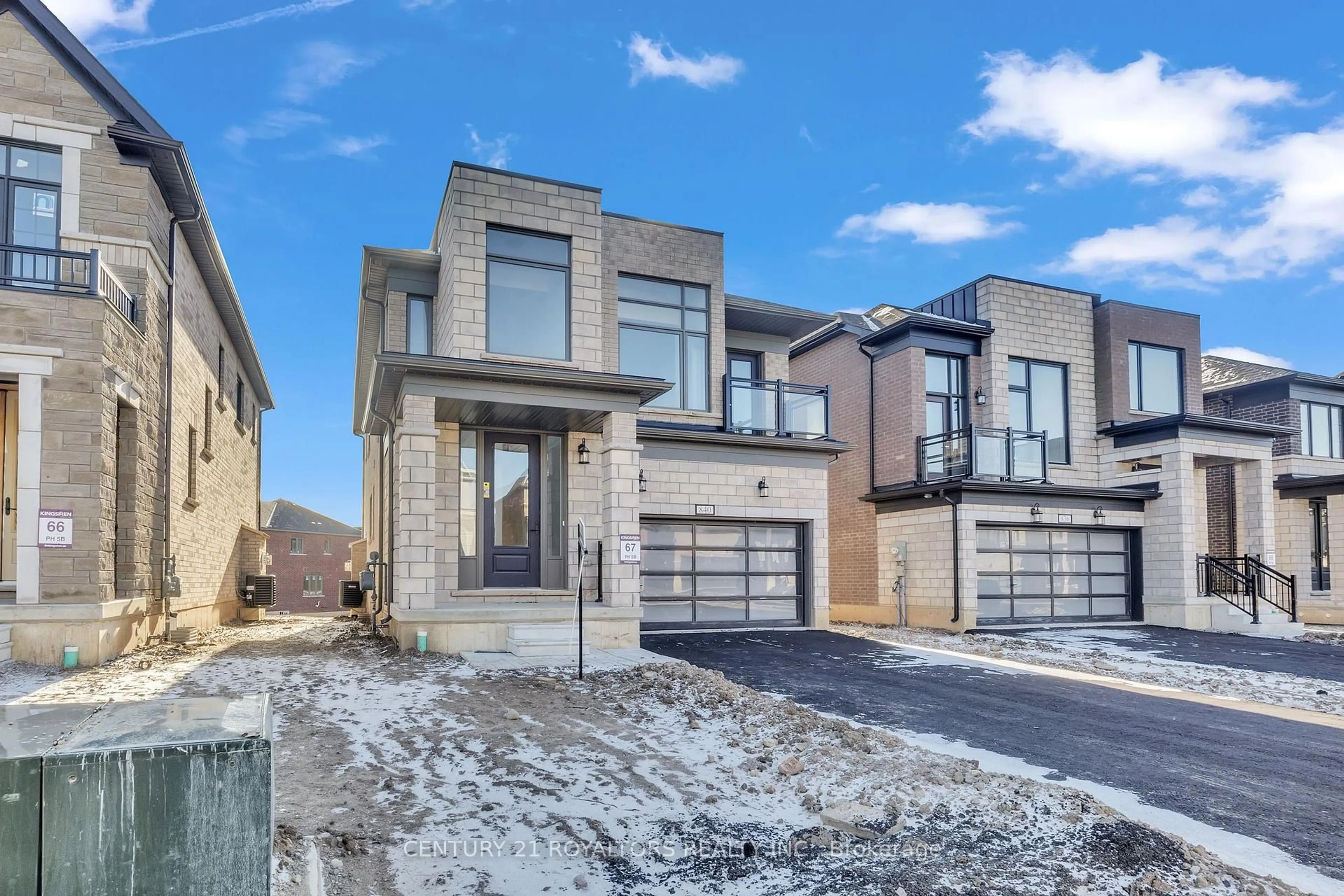 Home with brick exterior material, street for 840 Knights Lane, Woodstock Ontario N4T 0P7