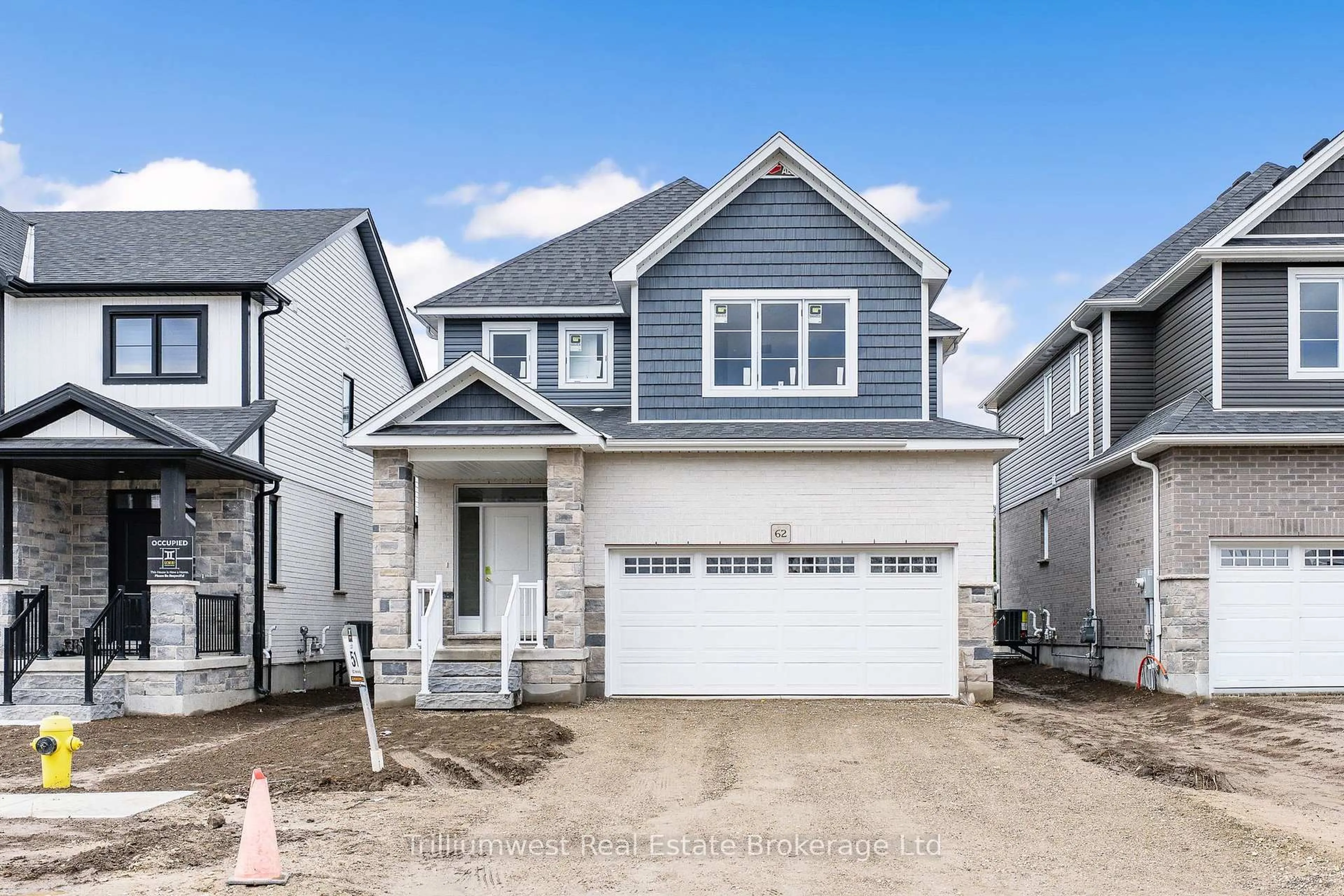 Home with vinyl exterior material, street for 62 Imrie Rd, Centre Wellington Ontario N0B 2S0