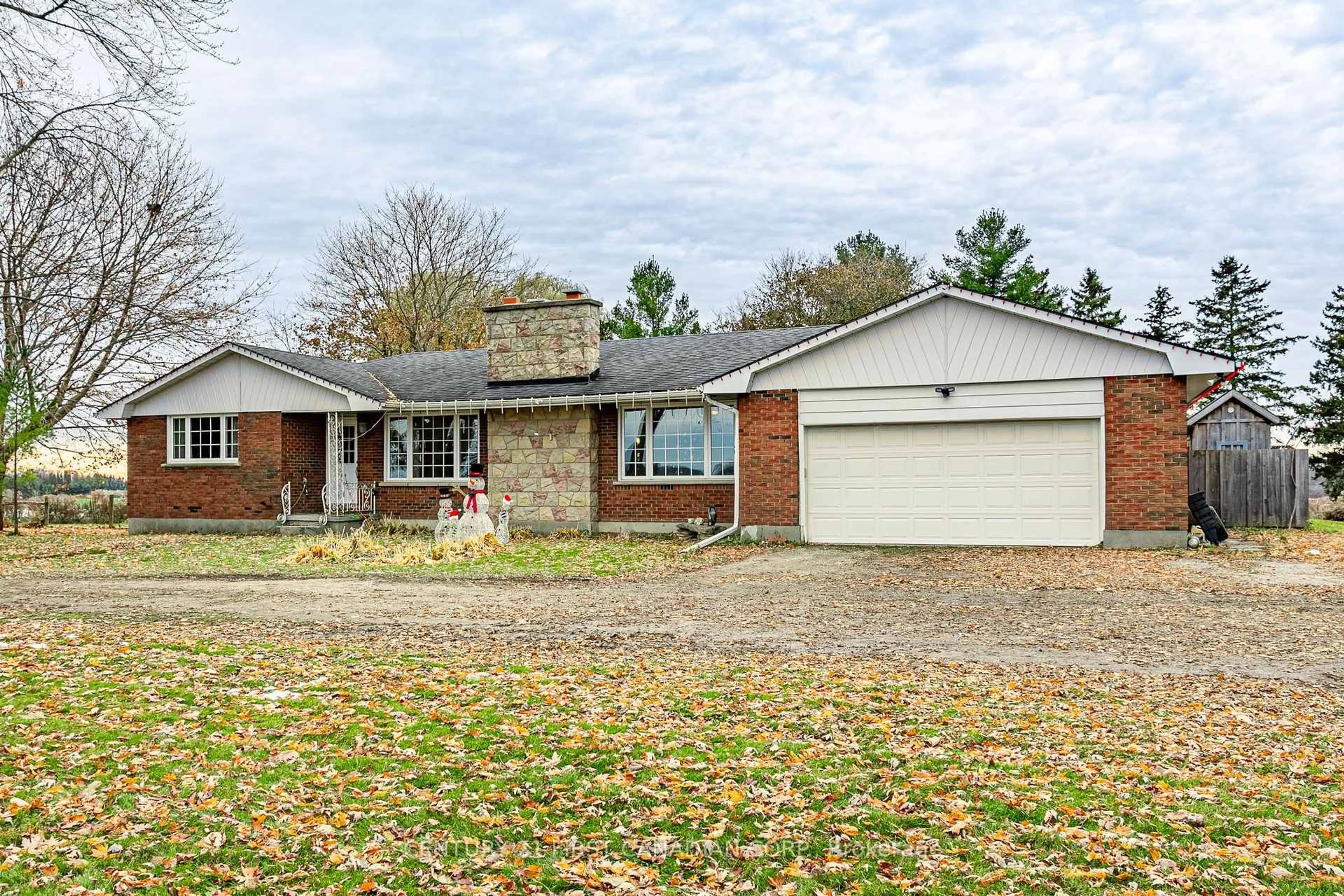 Home with brick exterior material, street for 195989 19th Line, Zorra Ontario N0M 2M0