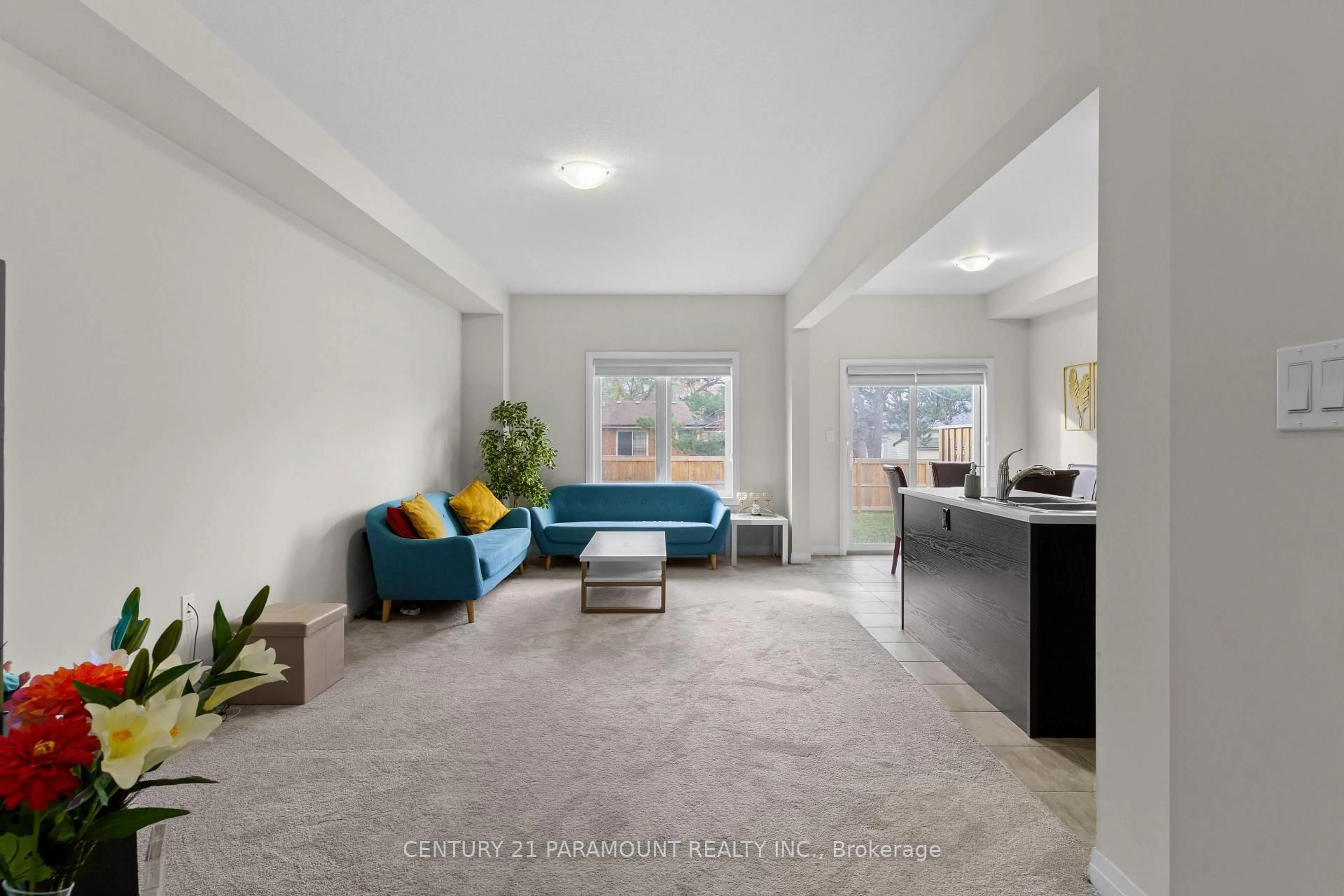 Living room with furniture, unknown for 520 Grey St #5, Brantford Ontario N3S 0K1