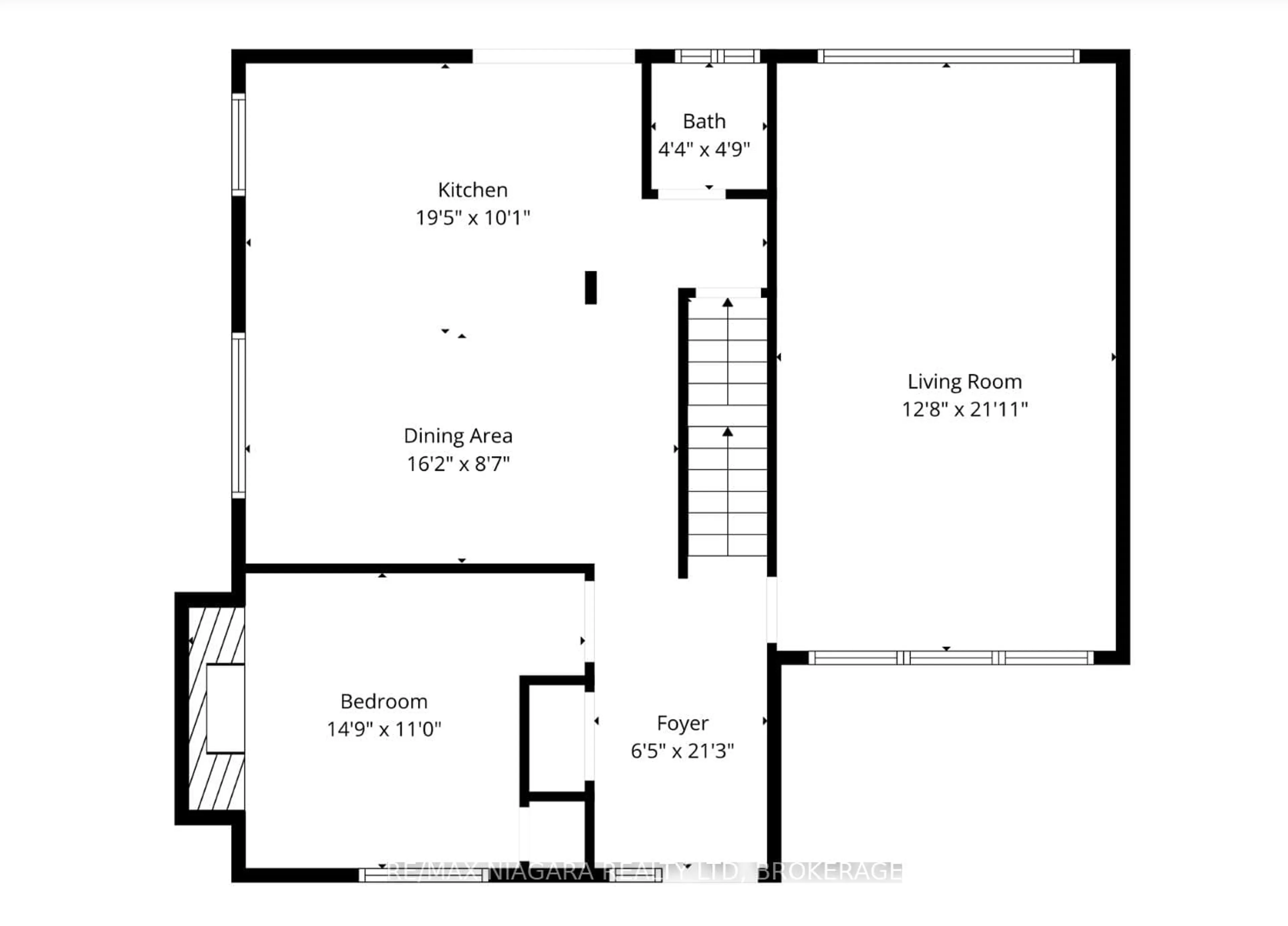 Floor plan for 115 Edgar St, Welland Ontario L3C 1S9