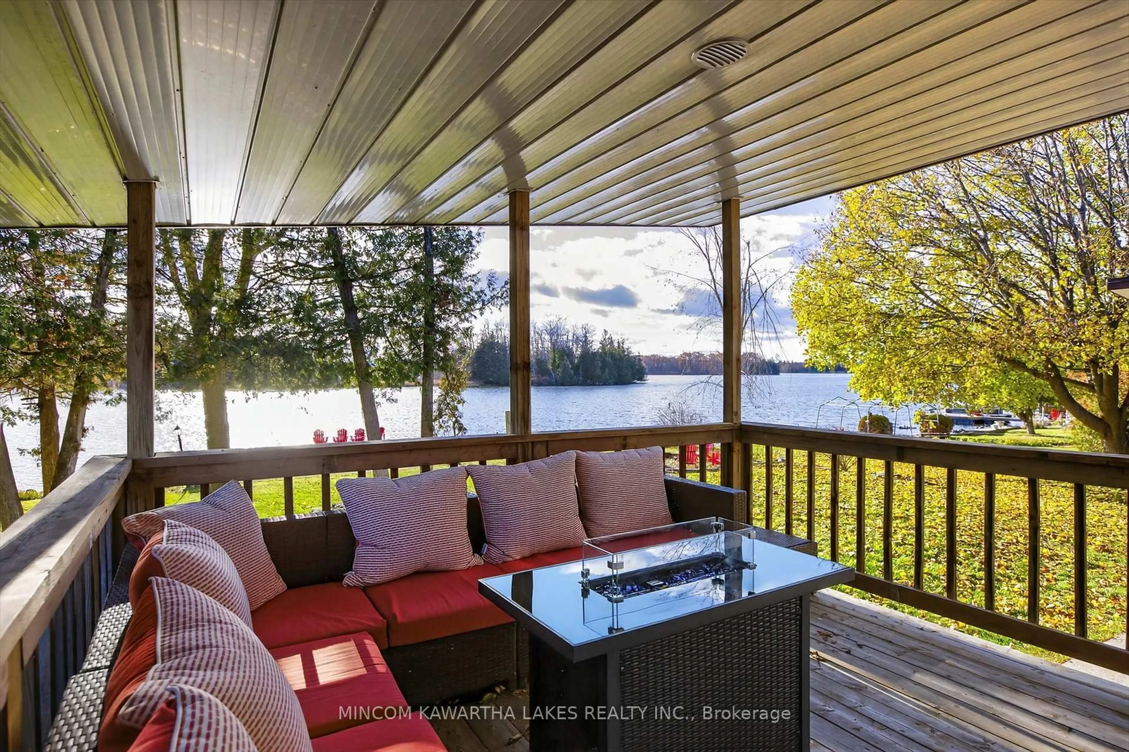 Patio, water/lake/river/ocean view for 86 Cedarshores Dr, Trent Hills Ontario K0L 1Z0