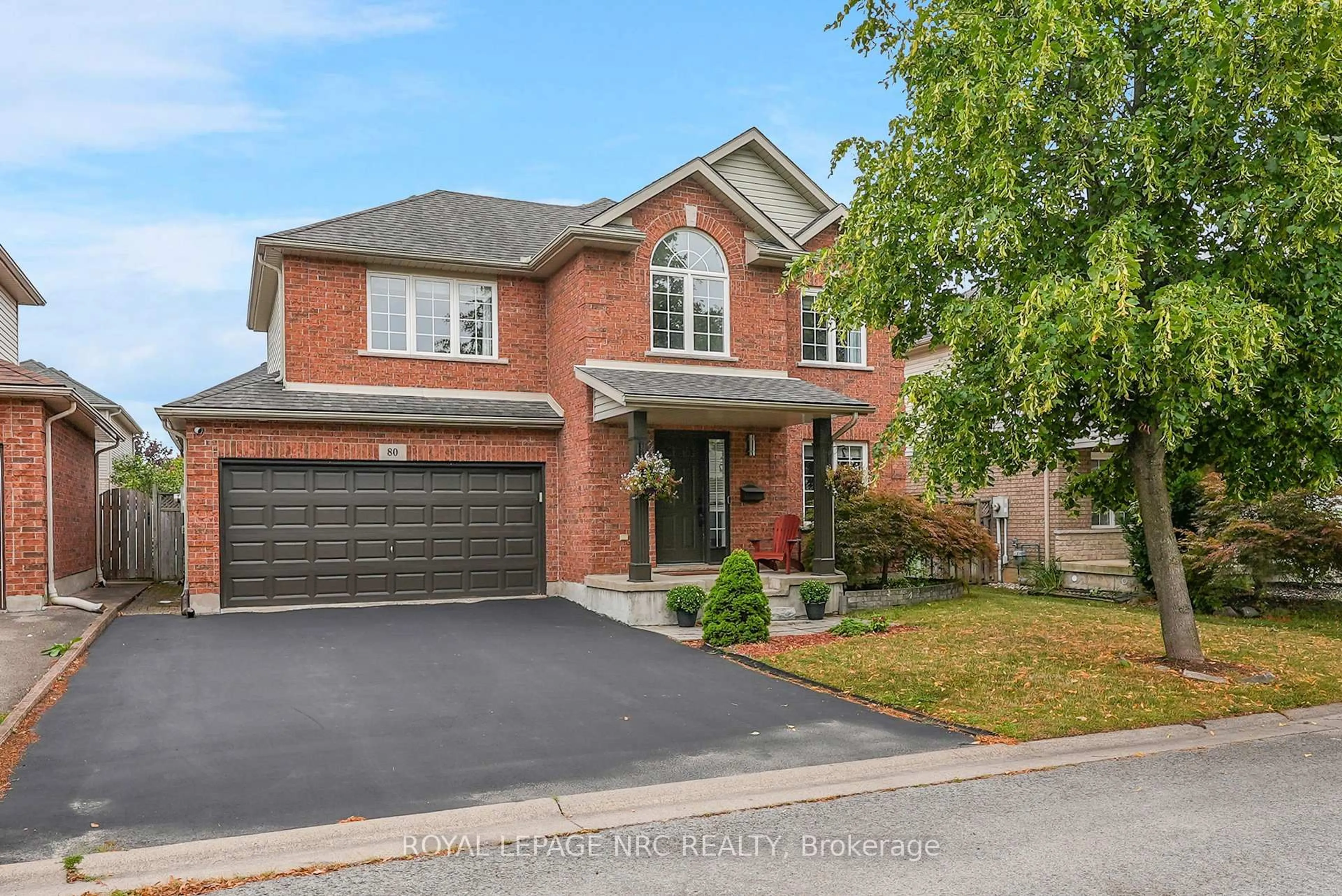 Home with brick exterior material, street for 80 Mcbride Dr, St. Catharines Ontario L2S 2Z3