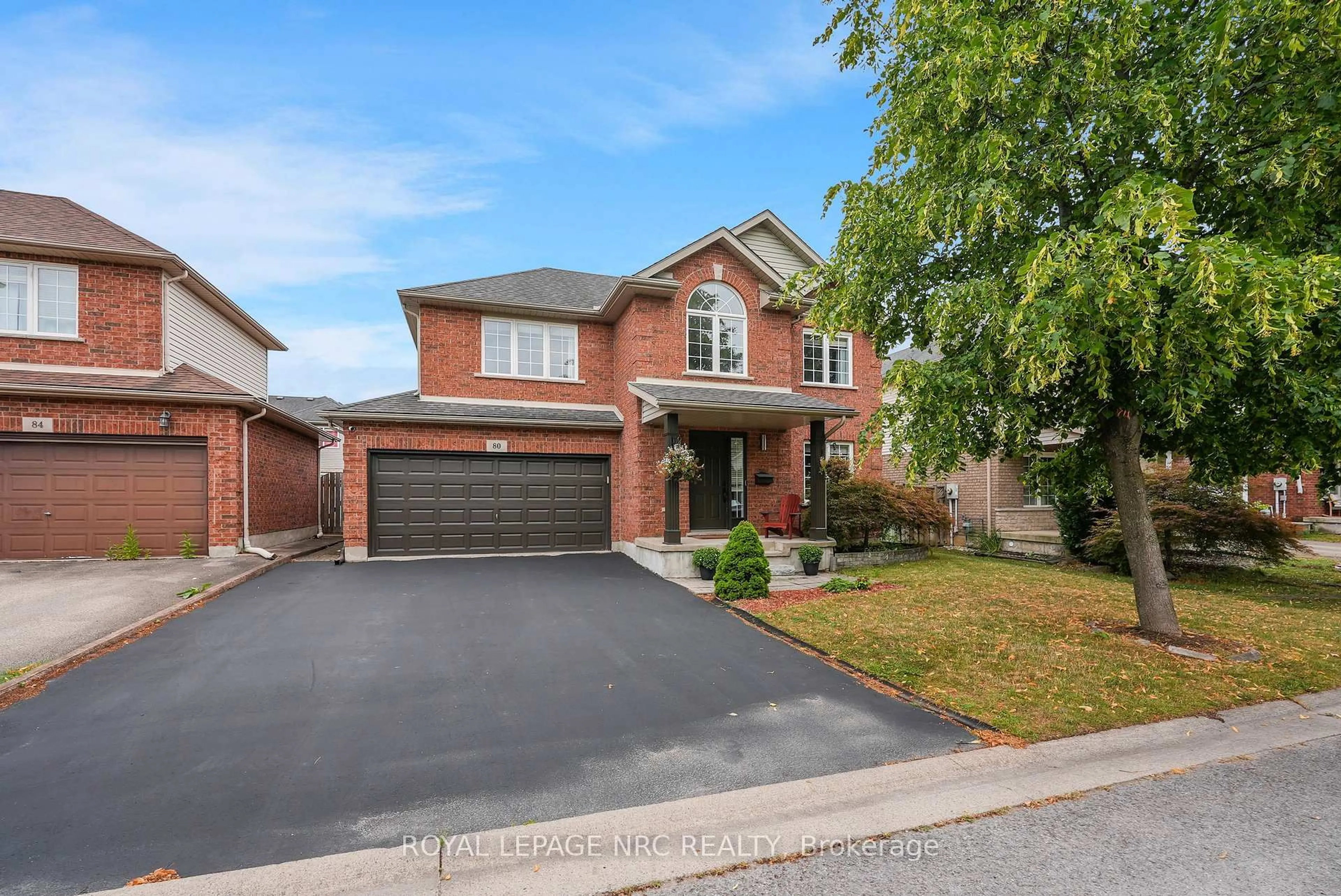 Home with brick exterior material, street for 80 Mcbride Dr, St. Catharines Ontario L2S 2Z3
