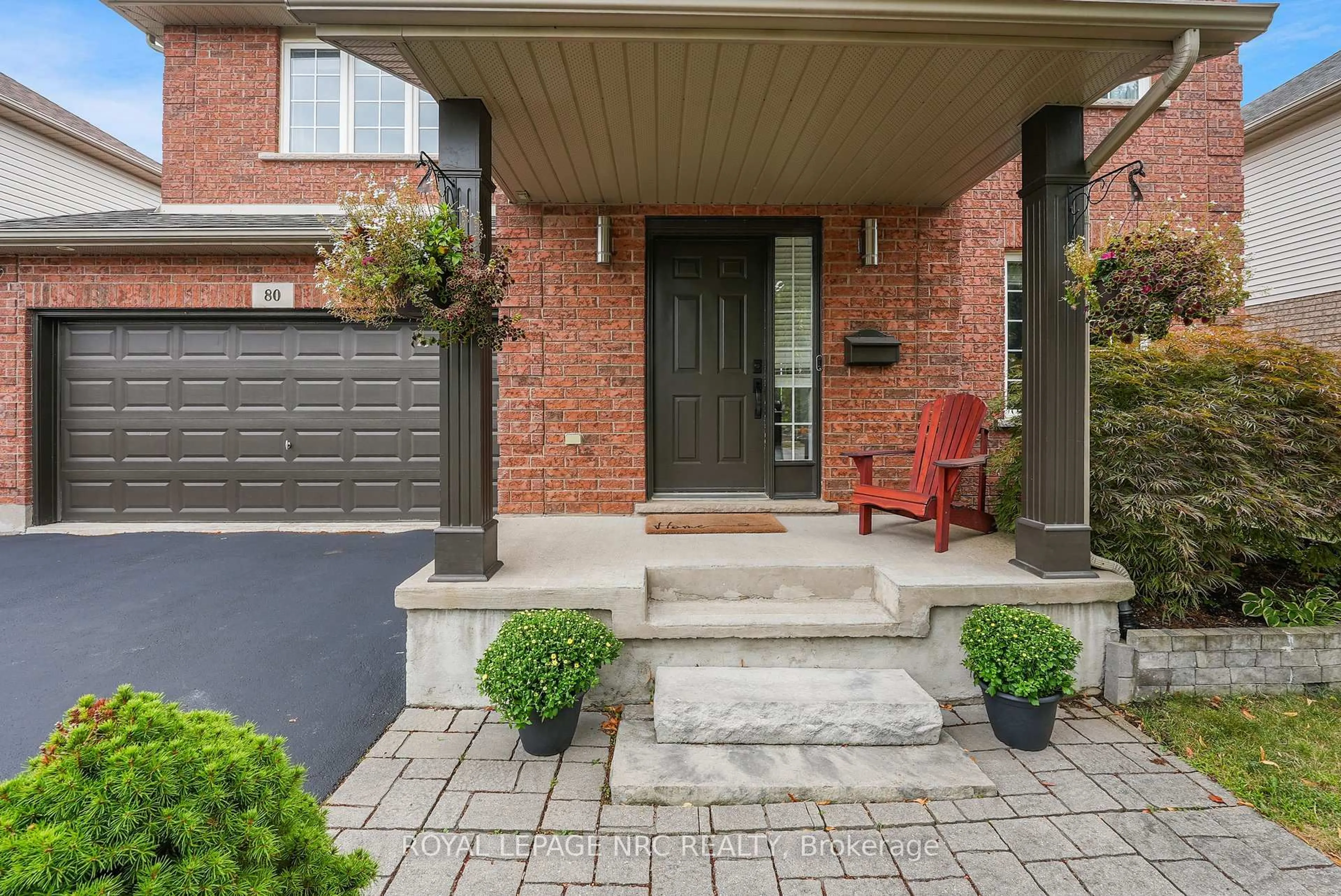 Home with brick exterior material, street for 80 Mcbride Dr, St. Catharines Ontario L2S 2Z3