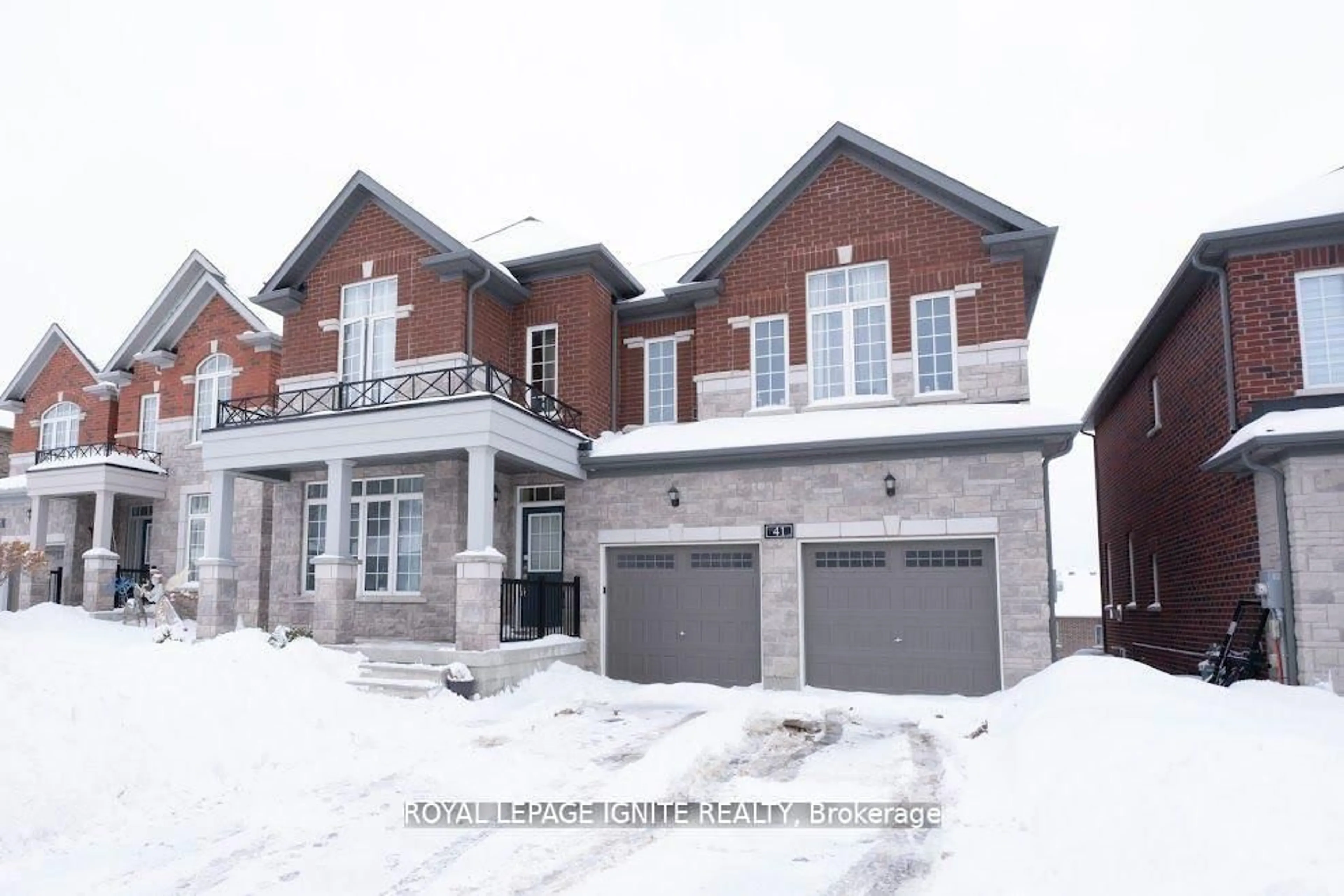 Home with brick exterior material, street for 41 Northhill Ave, Cavan Monaghan Ontario L0A 1G0