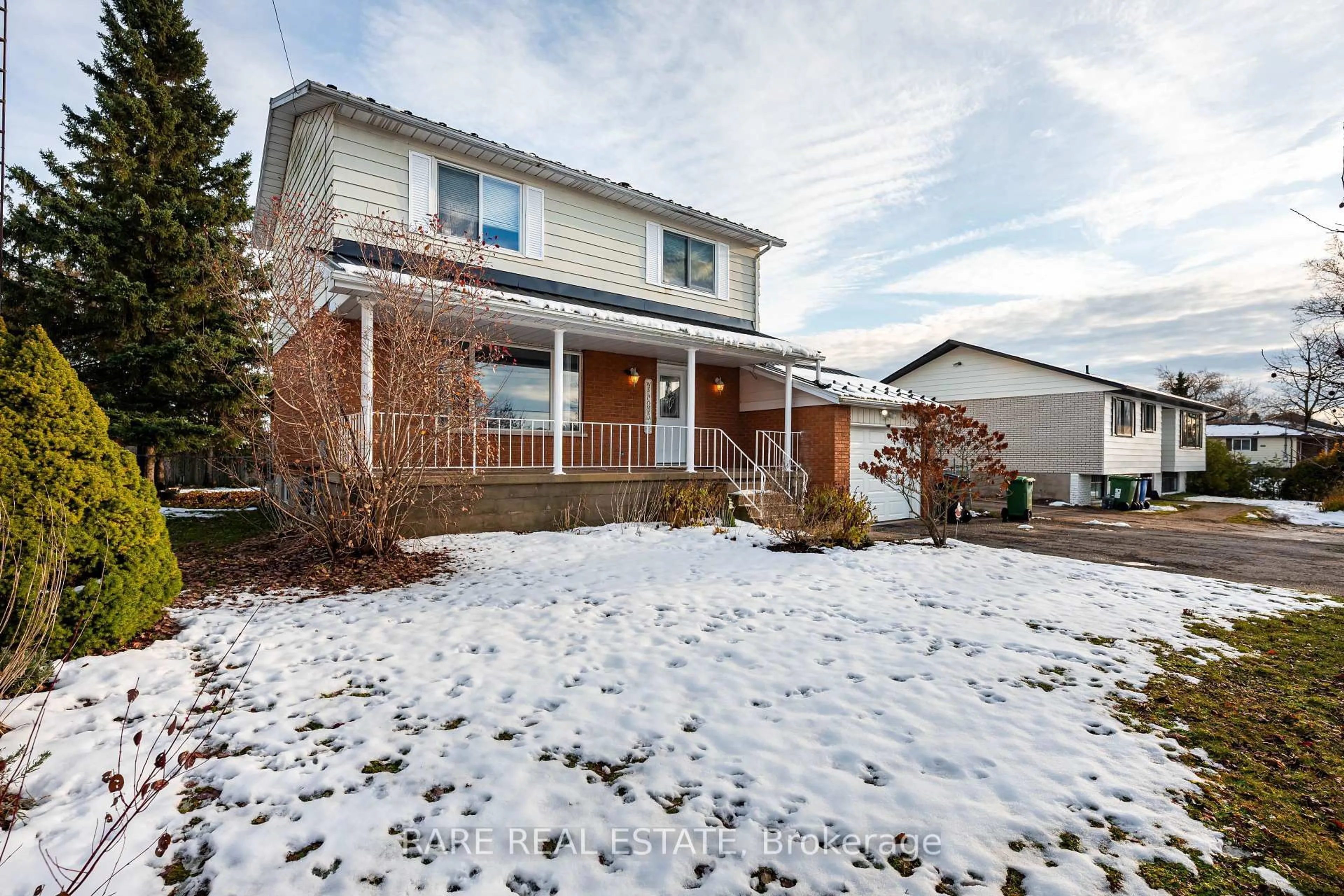 Home with vinyl exterior material, street for 280 Main St St, Southgate Ontario N0C 1B0