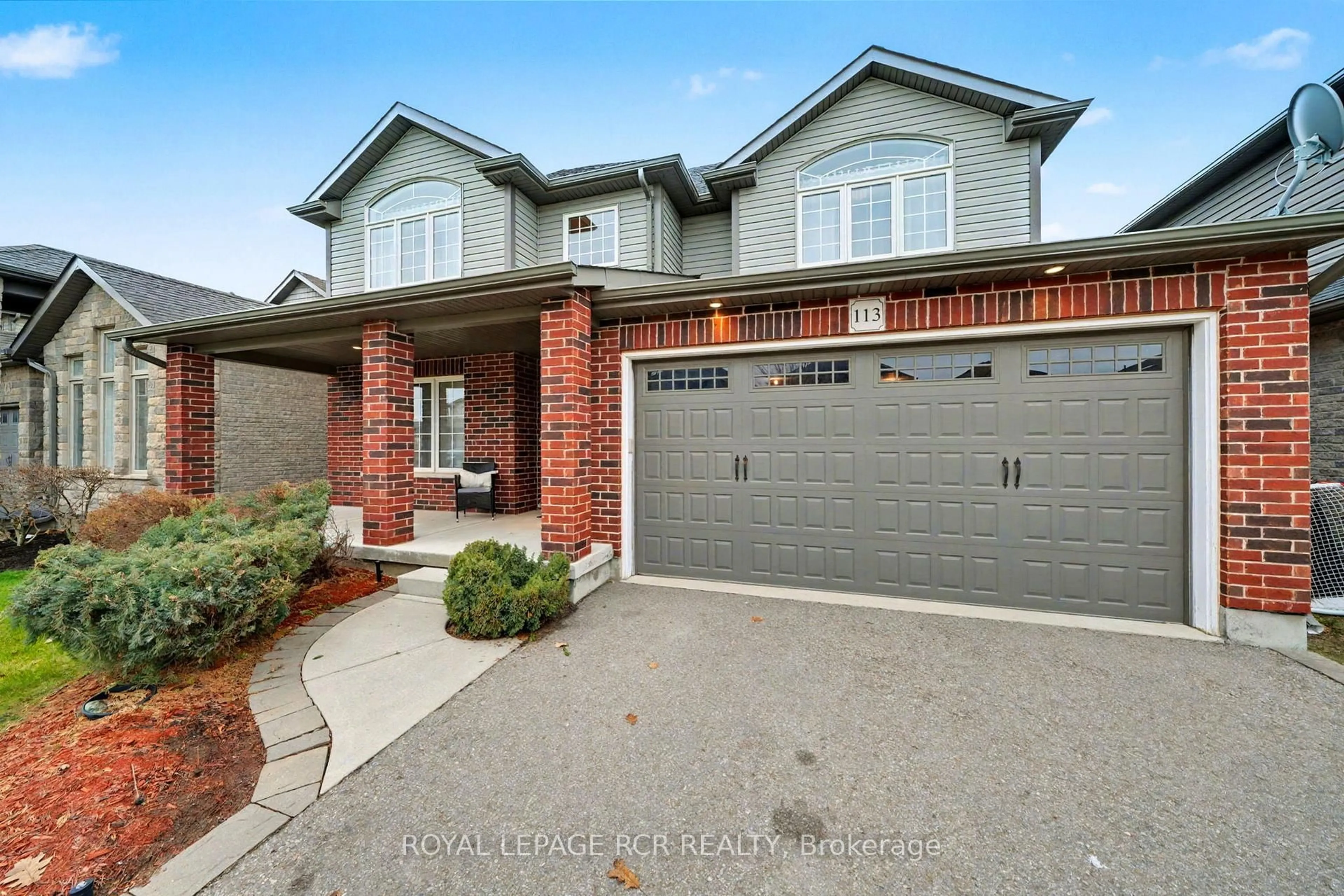 Home with brick exterior material, street for 113 Taylor Dr, East Luther Grand Valley Ontario L9W 6P2