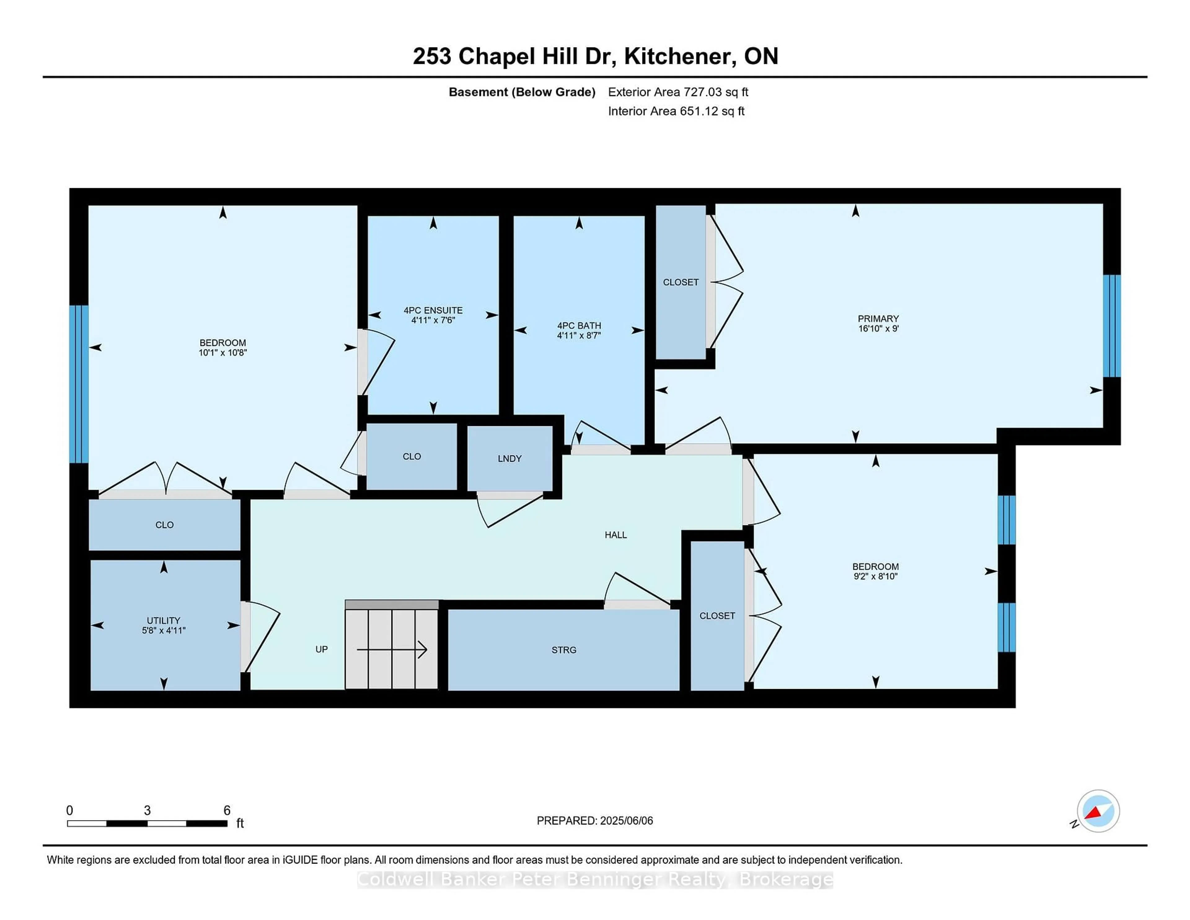 Floor plan for 253 Chapel Hill Dr, Kitchener Ontario N2R 0S4