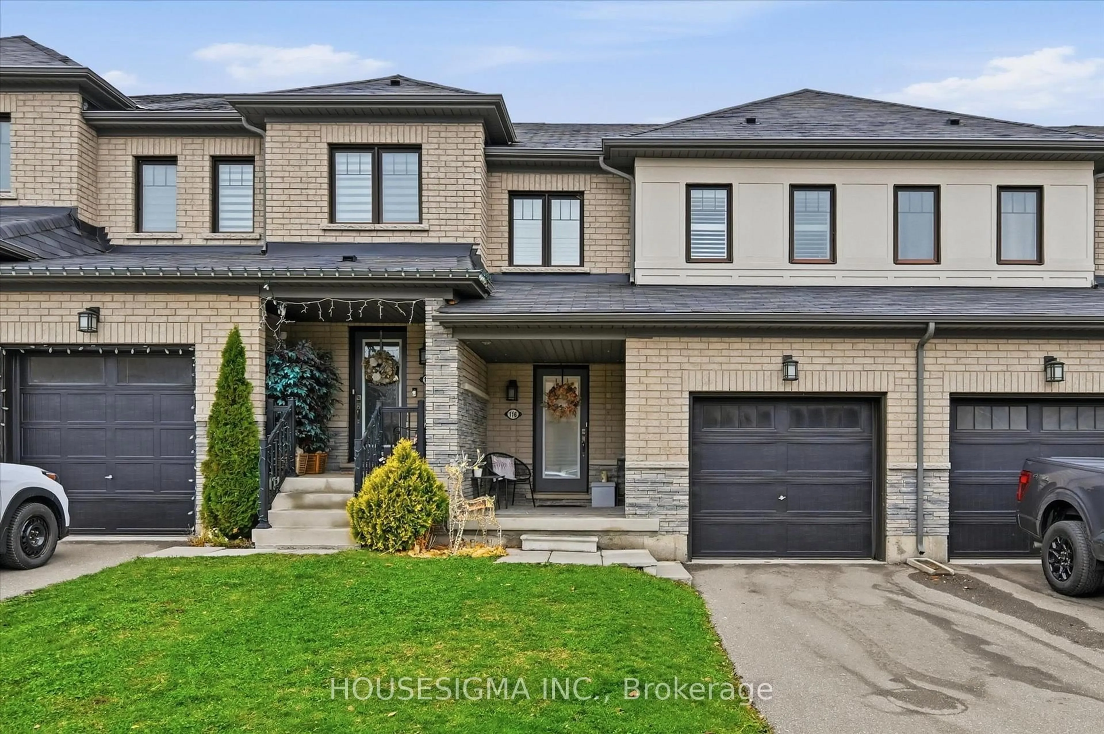 Home with brick exterior material, street for 116 Scarletwood St, Hamilton Ontario L8J 0K8