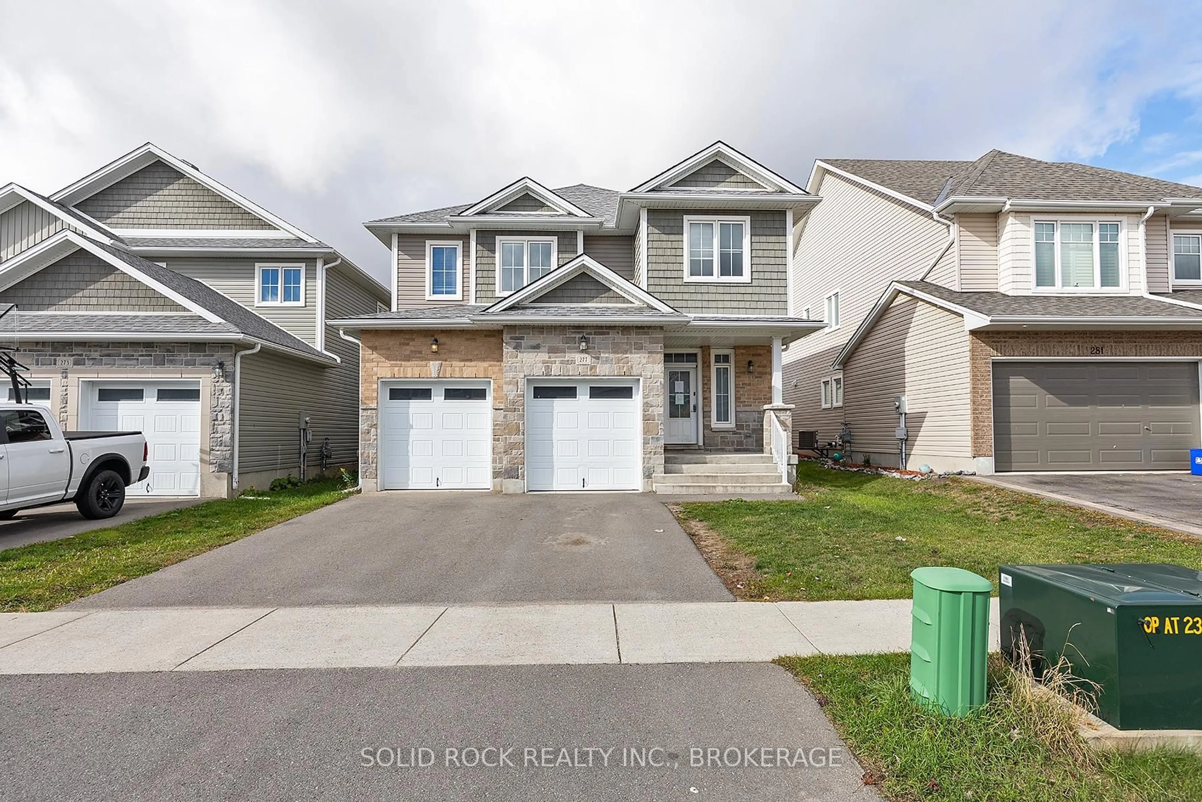 Home with vinyl exterior material, street for 277 Holden St, Kingston Ontario K7P 0L1