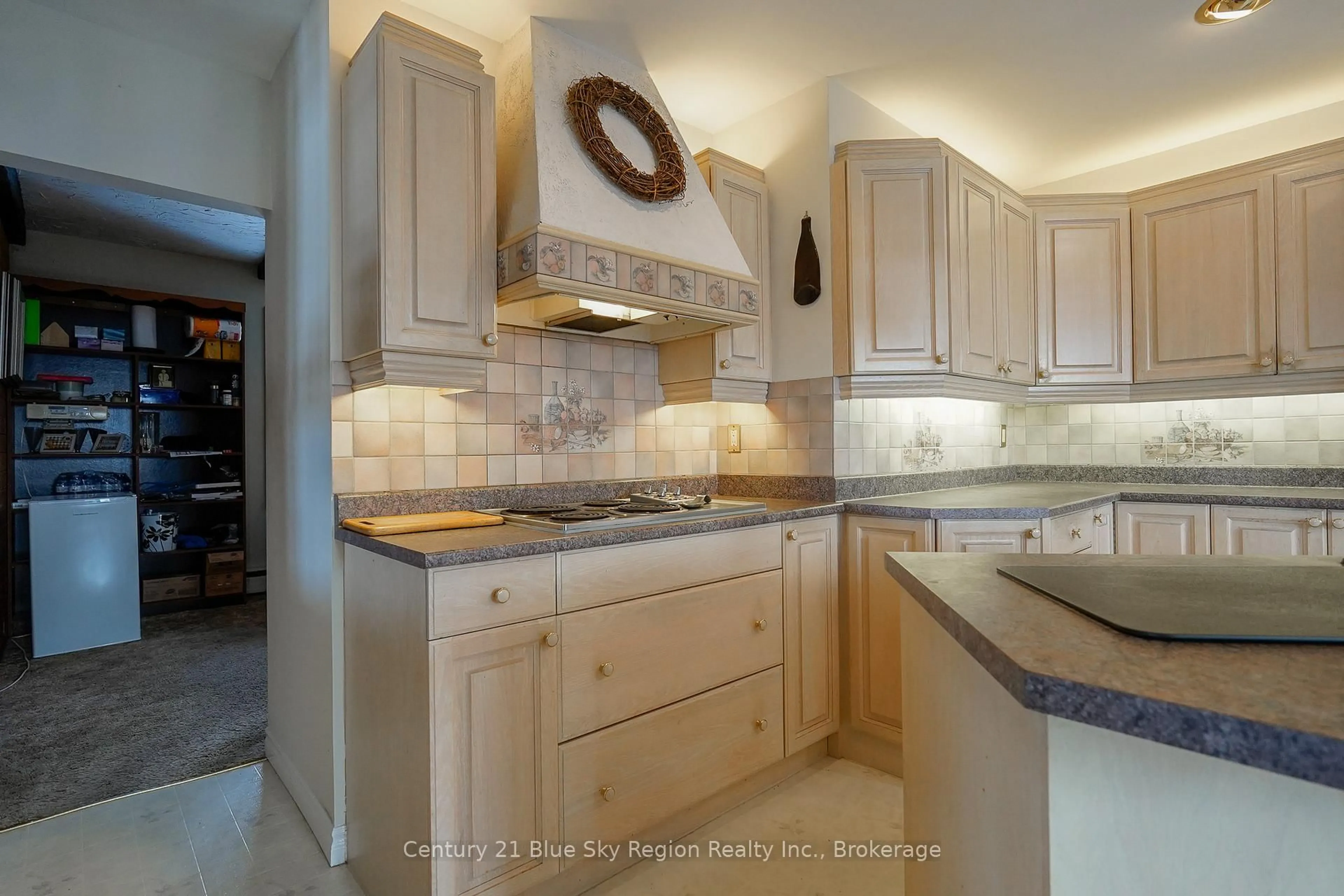 Contemporary kitchen, ceramic/tile floor for 22 Dubeau St, West Nipissing Ontario P0H 2M0